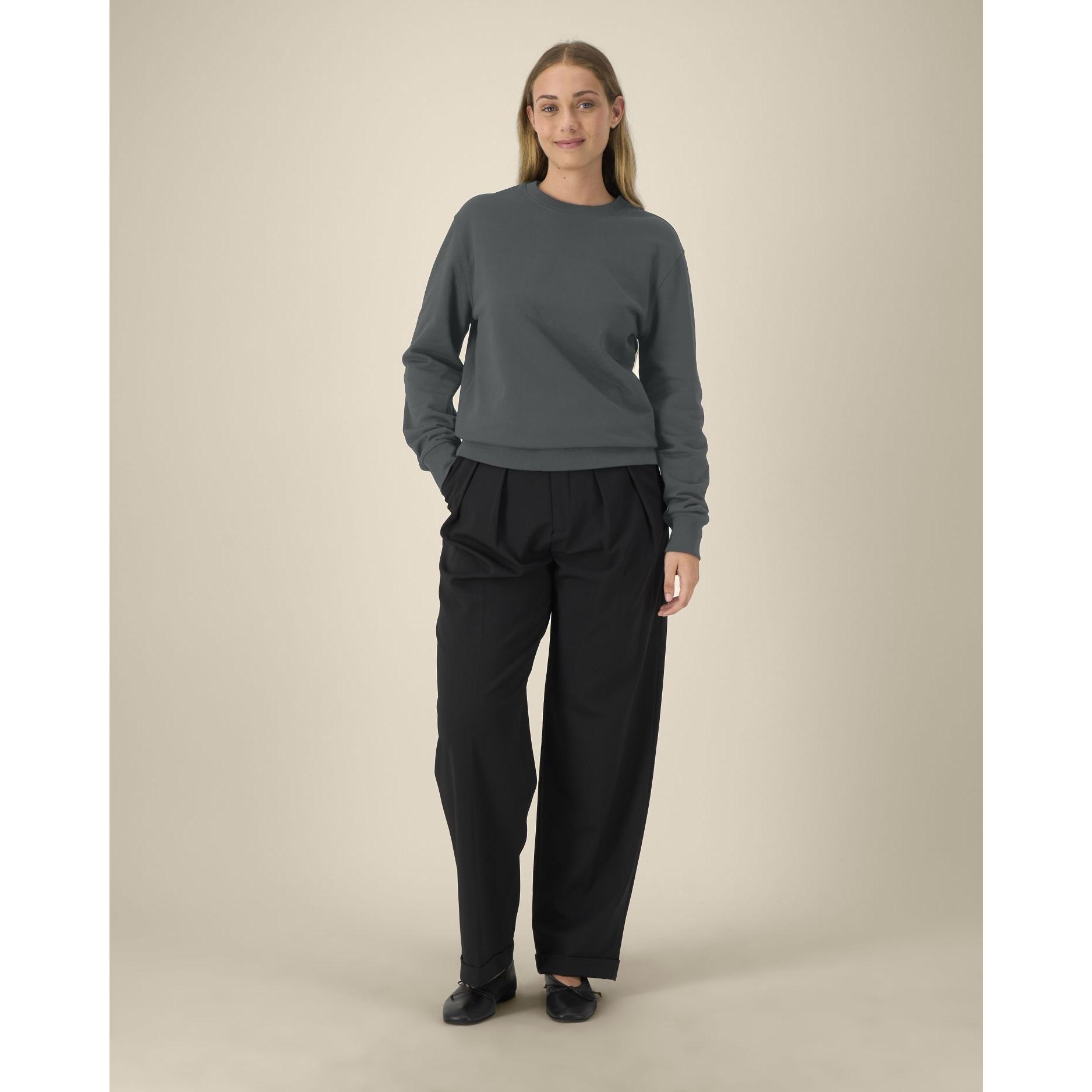Hanorac la baza gâtului unisex Thinker Anthracite 2XS