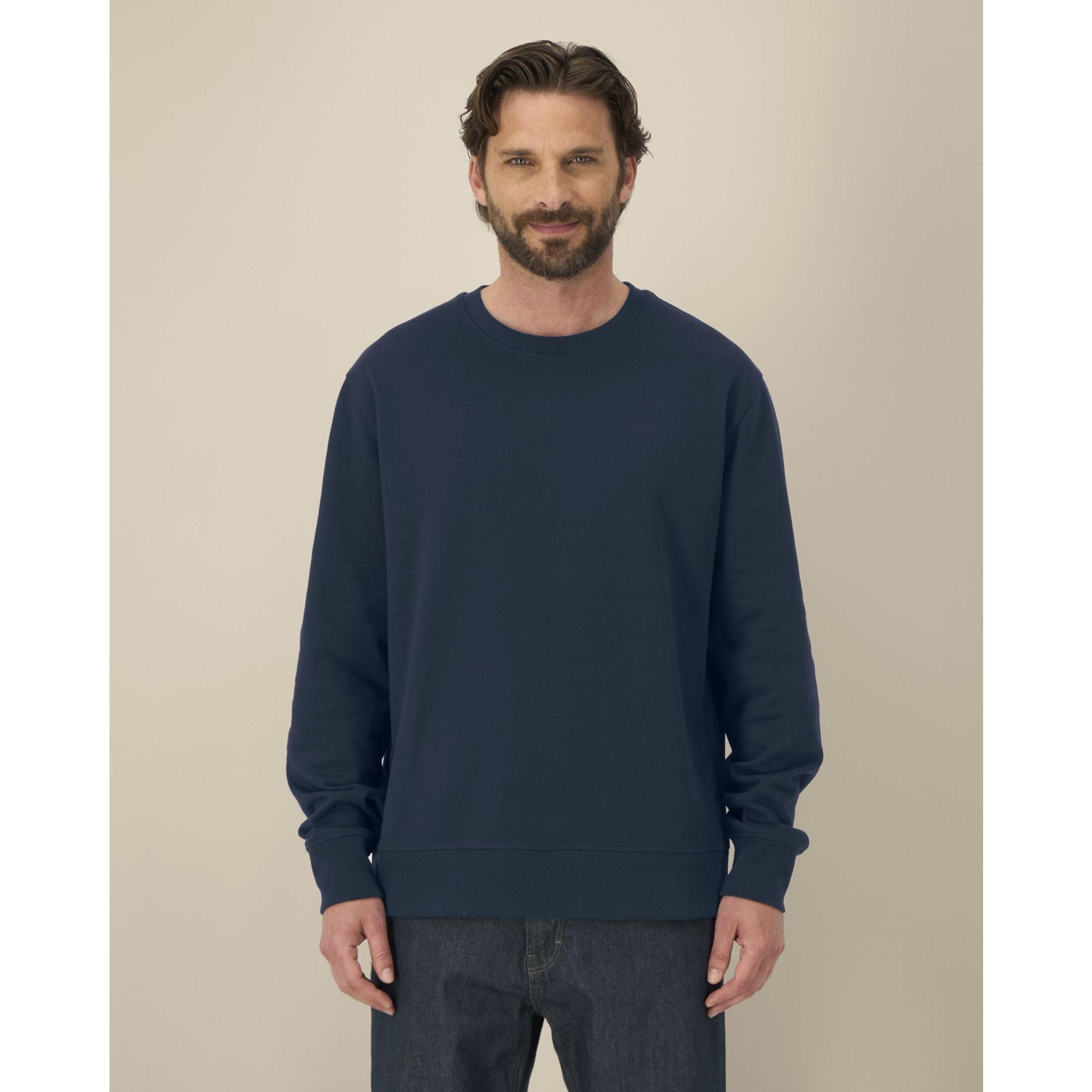 Hanorac la baza gâtului unisex Thinker French Navy 5XL