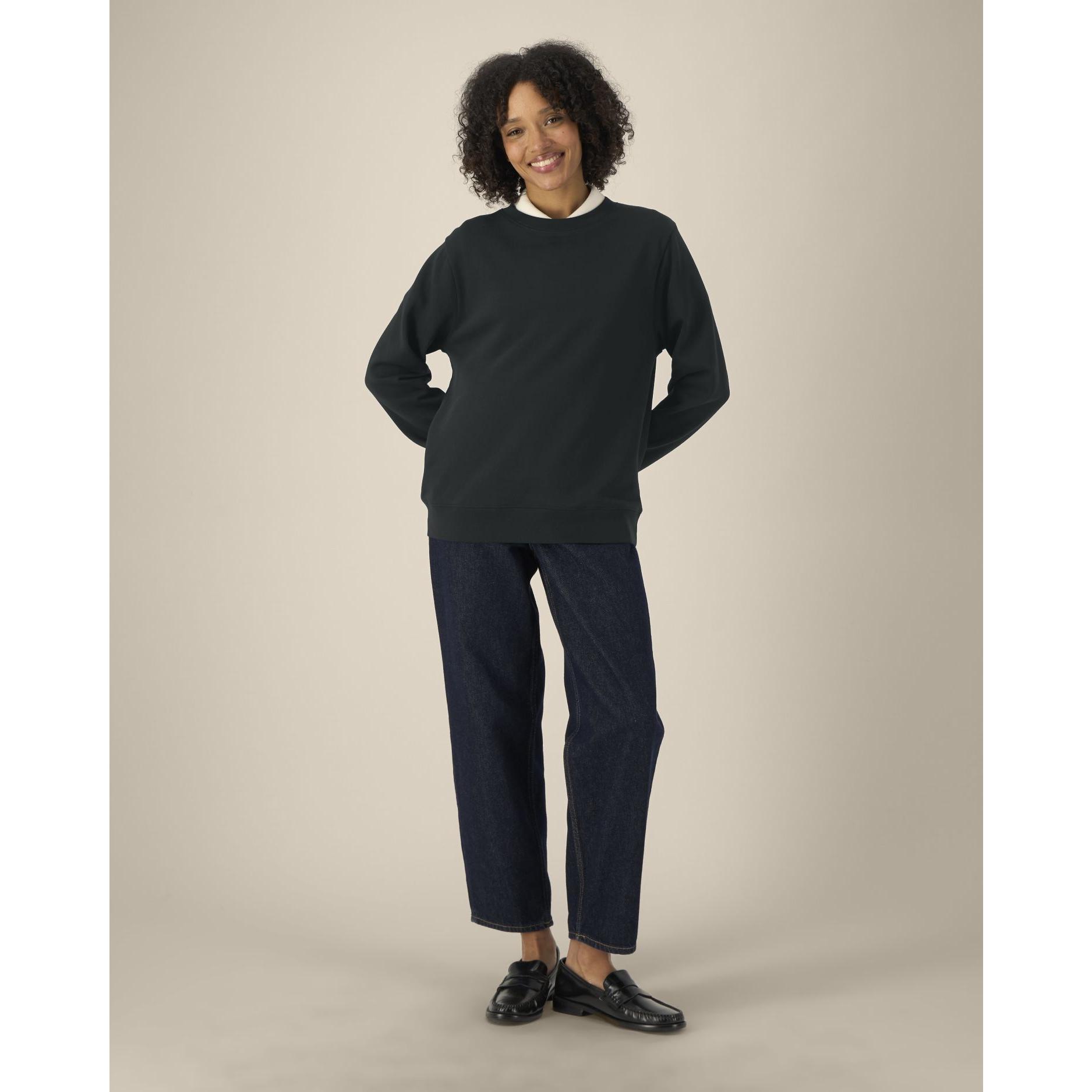 Hanorac la baza gâtului pentru femei Stella Thinker Black M