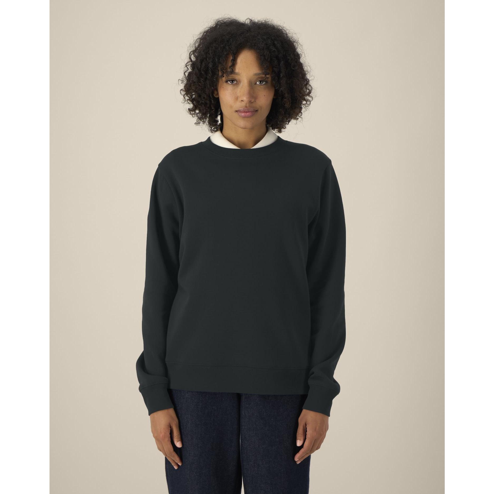 Hanorac la baza gâtului pentru femei Stella Thinker Black M