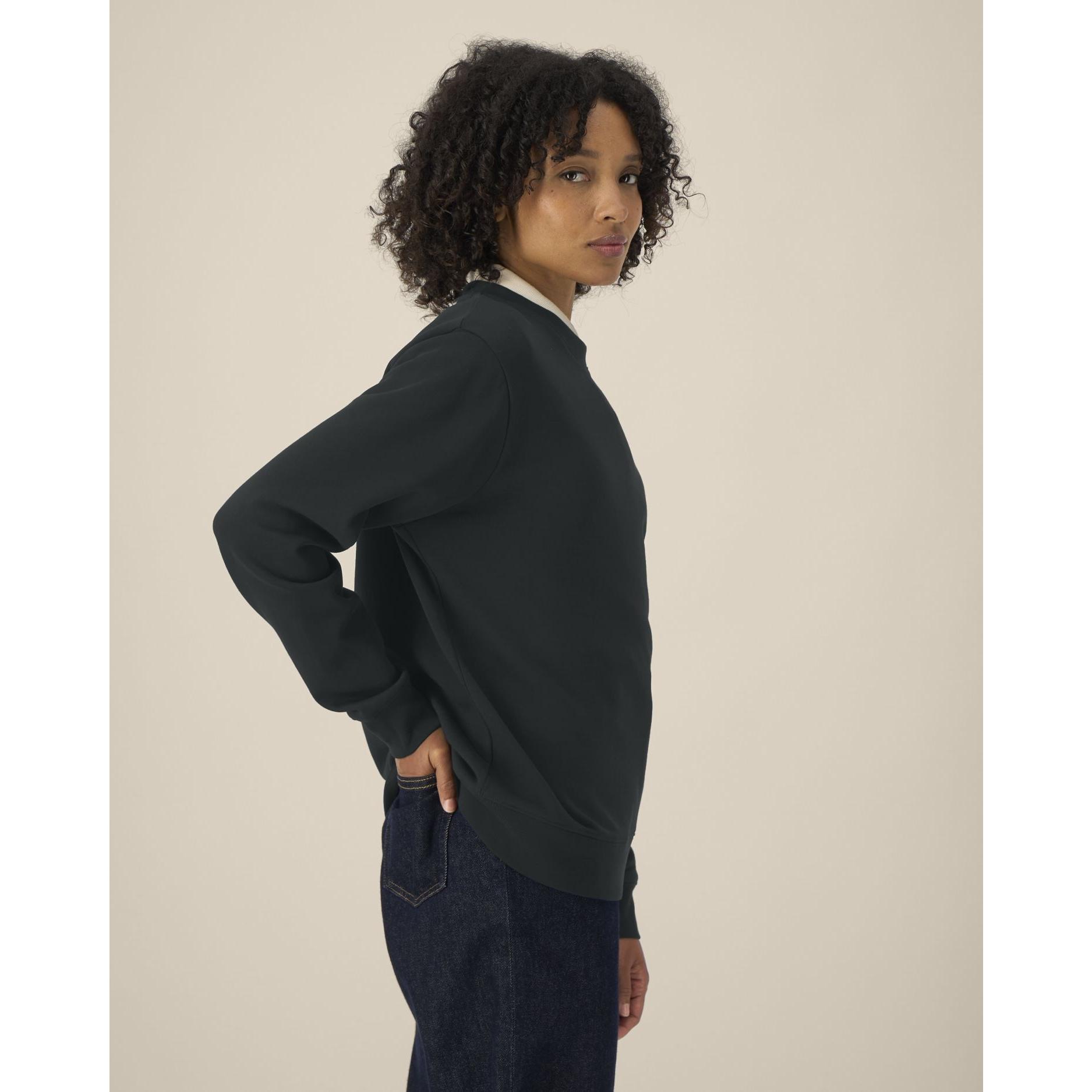 Hanorac la baza gâtului pentru femei Stella Thinker Black M