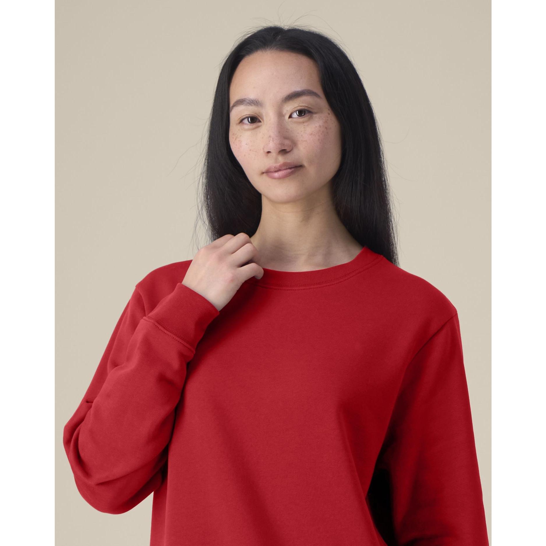 Hanorac la baza gâtului pentru femei Stella Thinker Red L