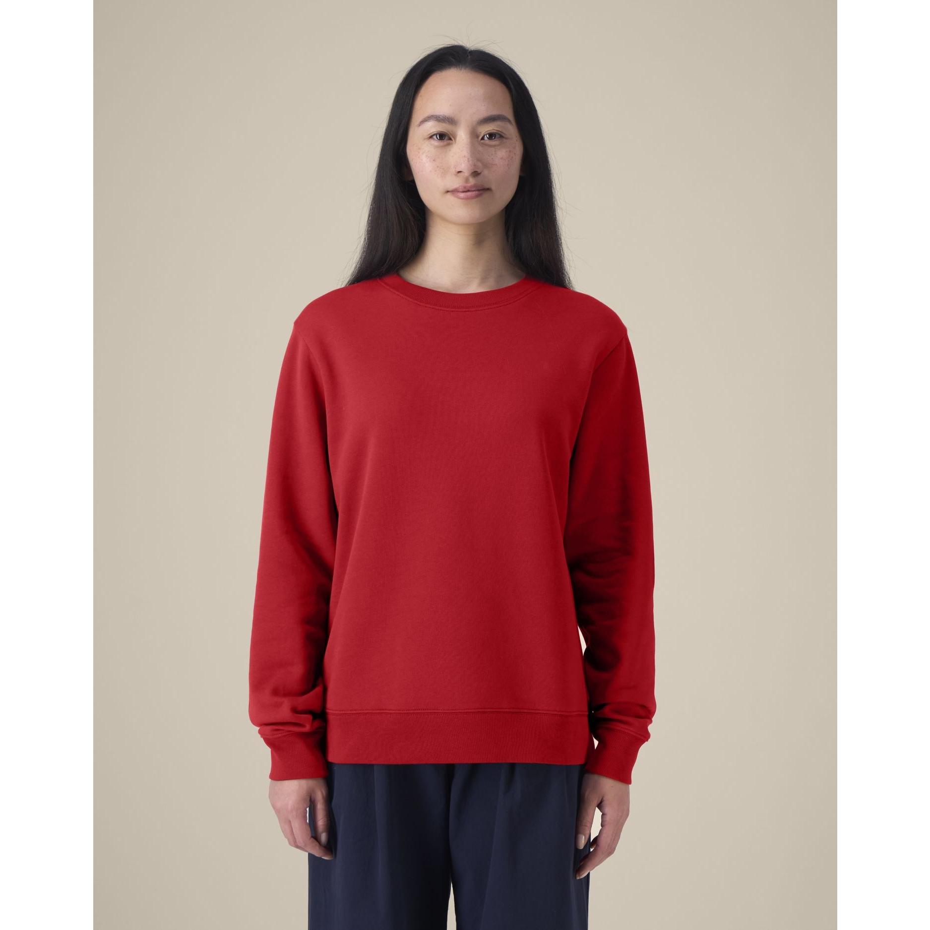 Hanorac la baza gâtului pentru femei Stella Thinker Red L