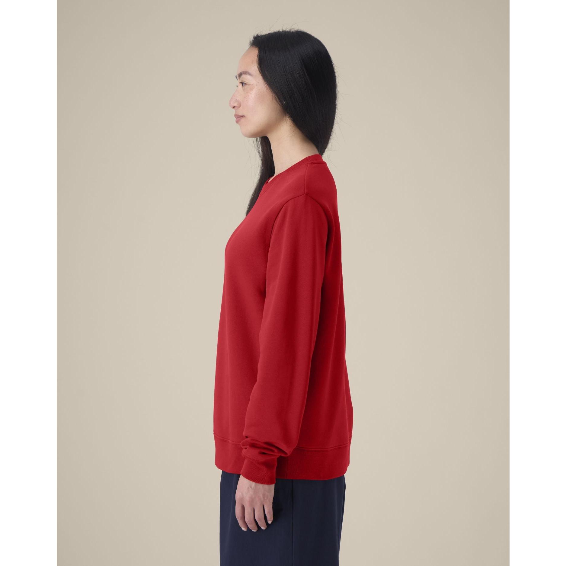 Hanorac la baza gâtului pentru femei Stella Thinker Red L