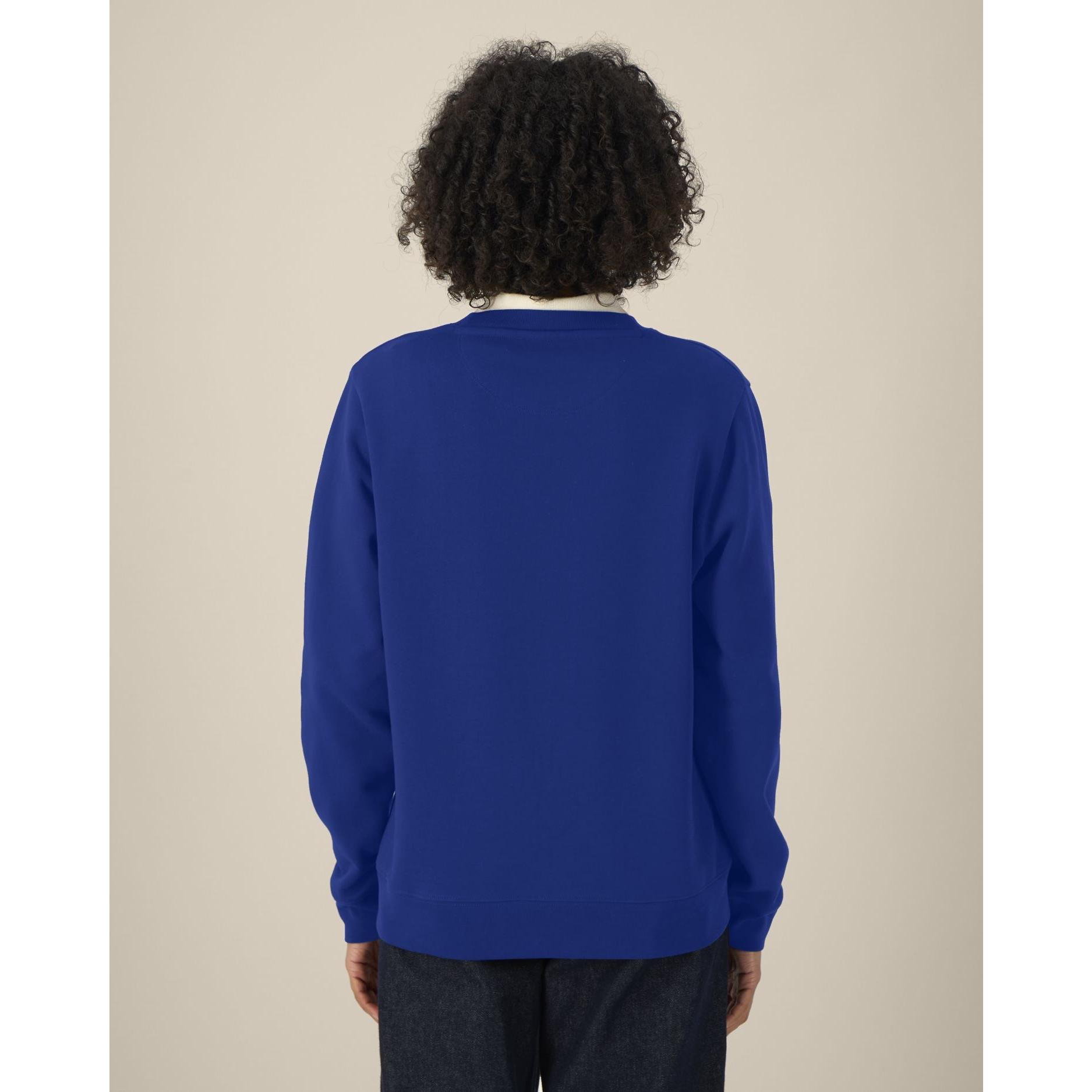 Hanorac la baza gâtului pentru femei Stella Thinker Worker Blue L