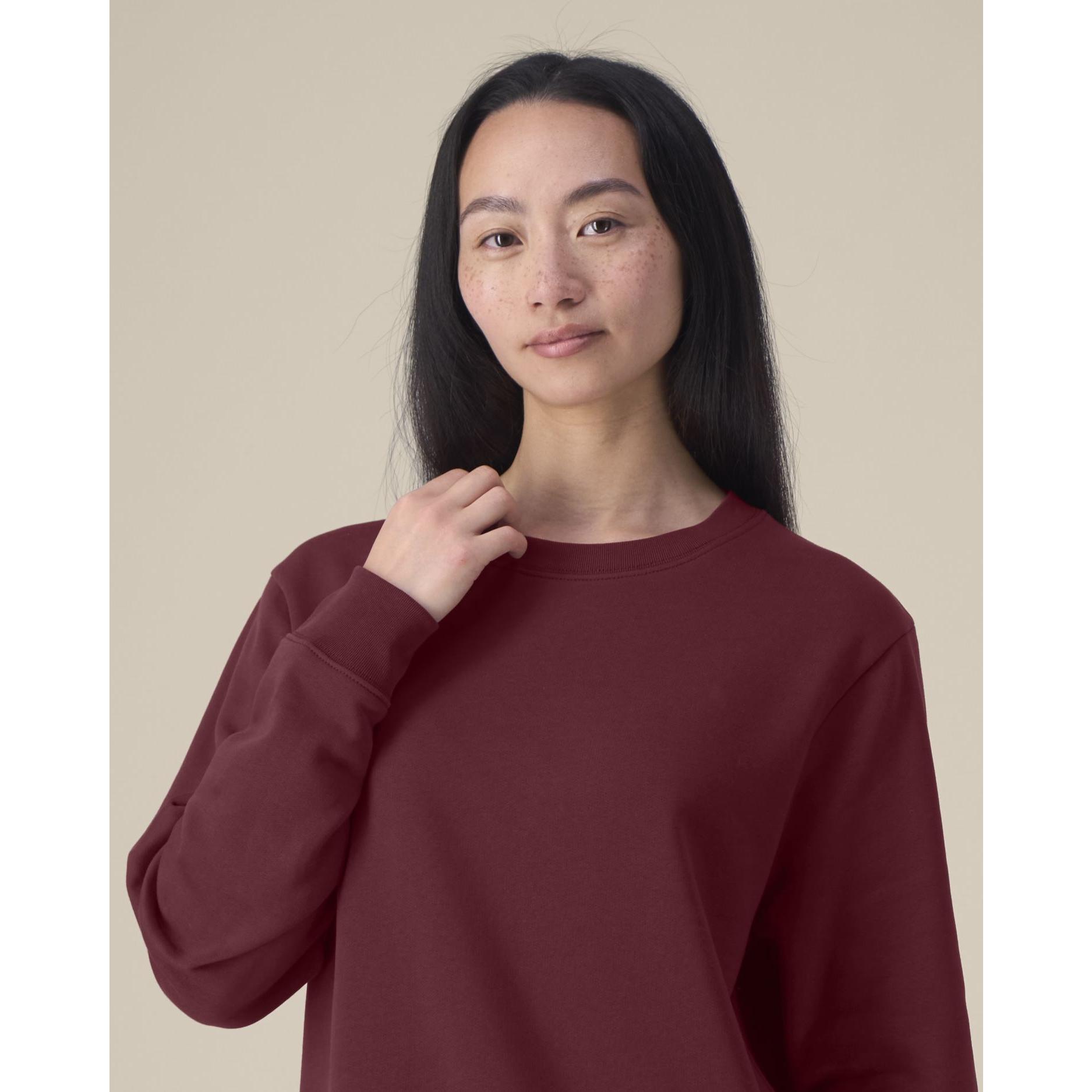 Hanorac la baza gâtului pentru femei Stella Thinker Burgundy L