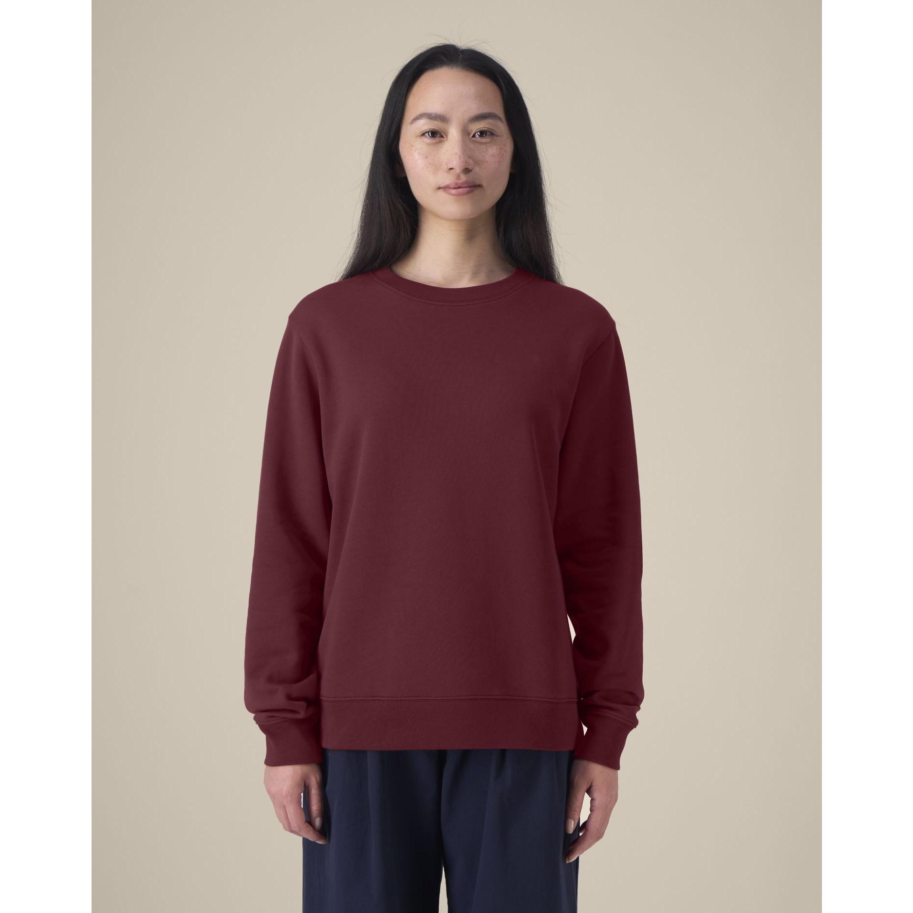 Hanorac la baza gâtului pentru femei Stella Thinker Burgundy L
