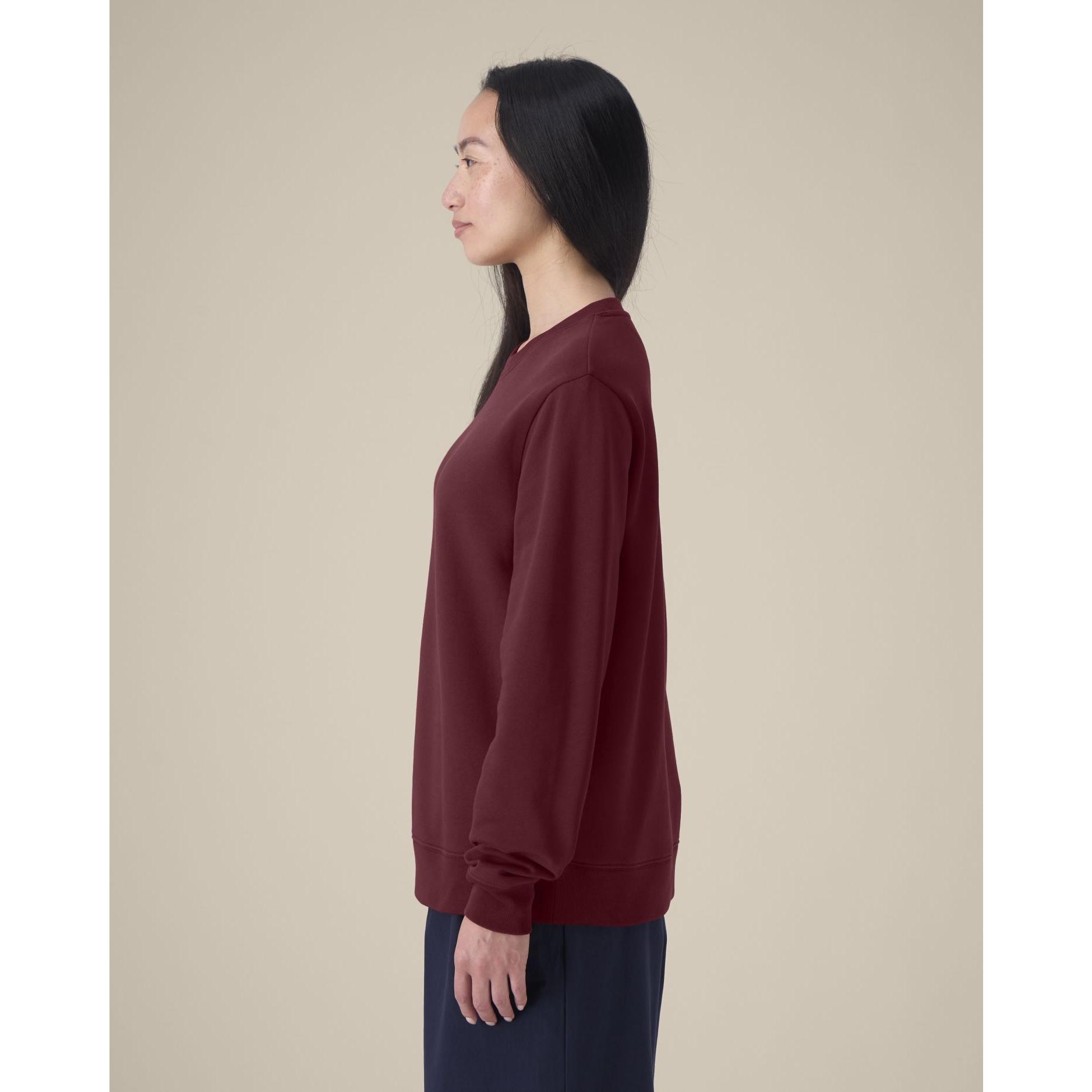 Hanorac la baza gâtului pentru femei Stella Thinker Burgundy L