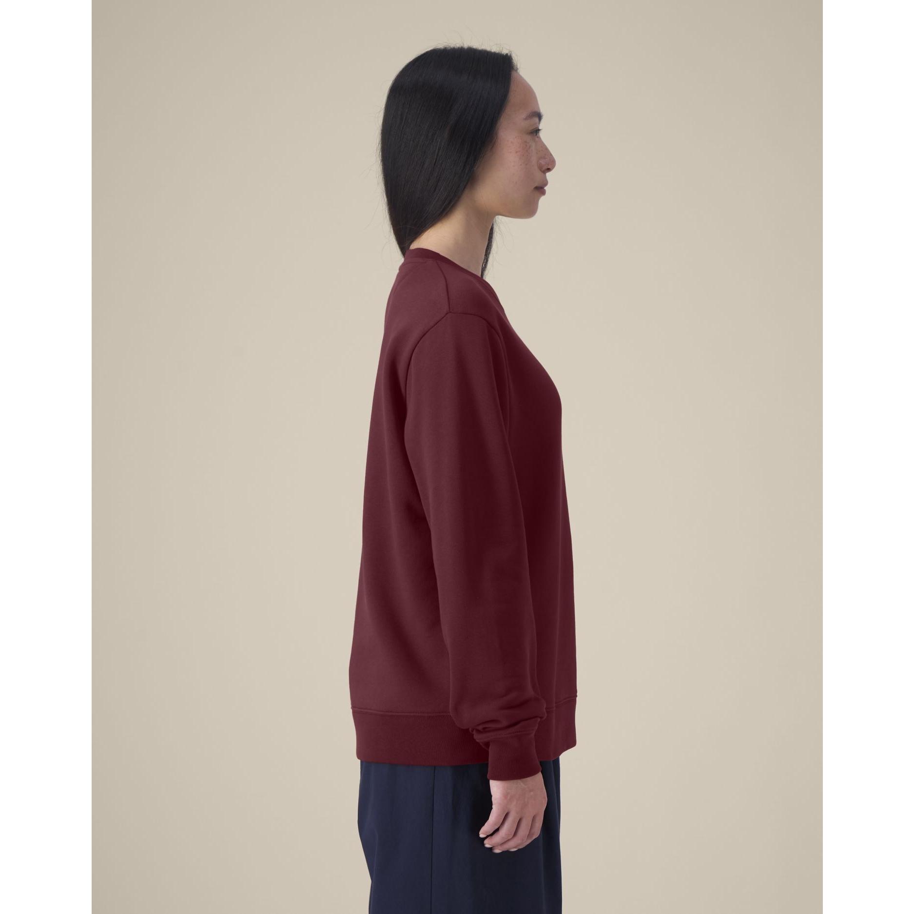 Hanorac la baza gâtului pentru femei Stella Thinker Burgundy L