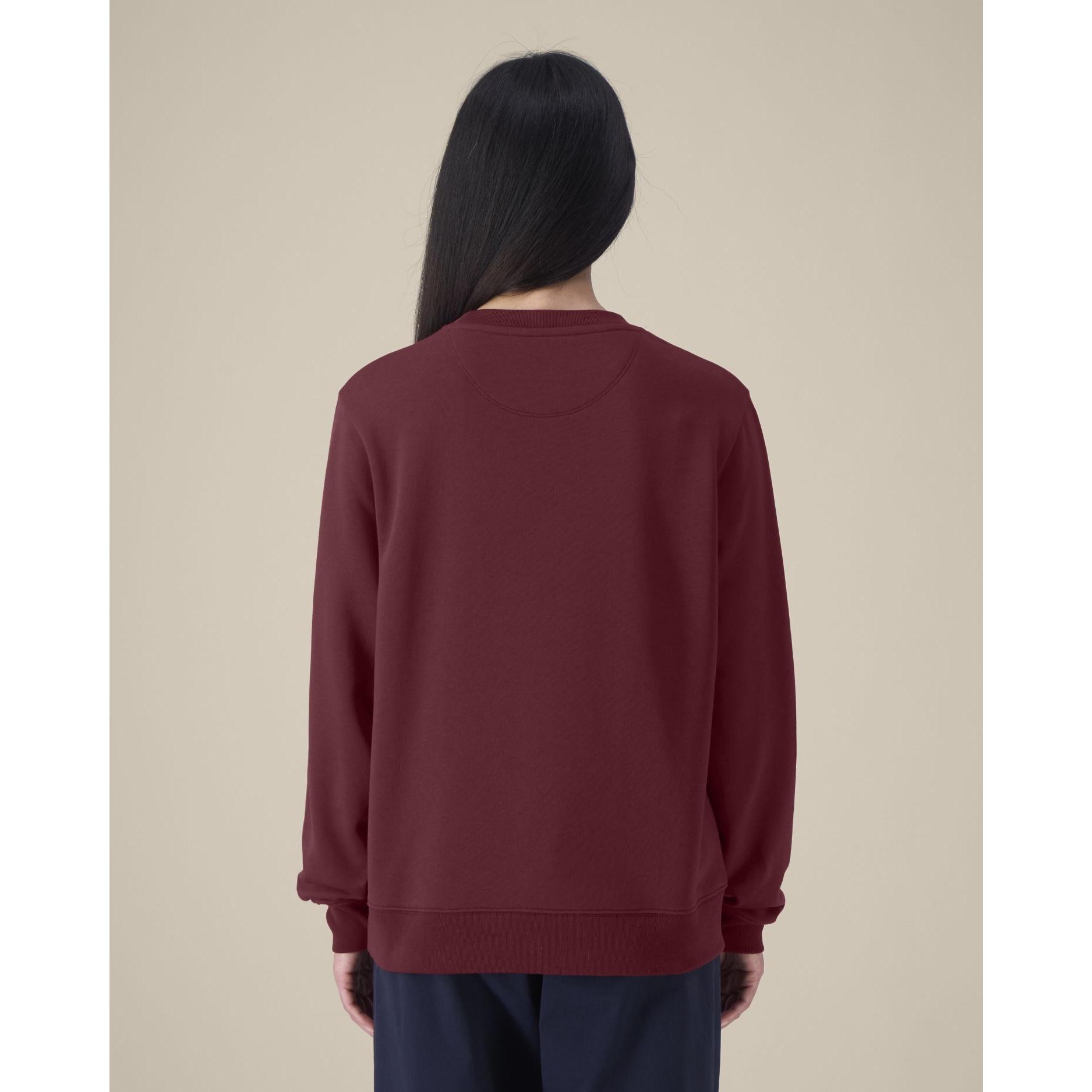 Hanorac la baza gâtului pentru femei Stella Thinker Burgundy L