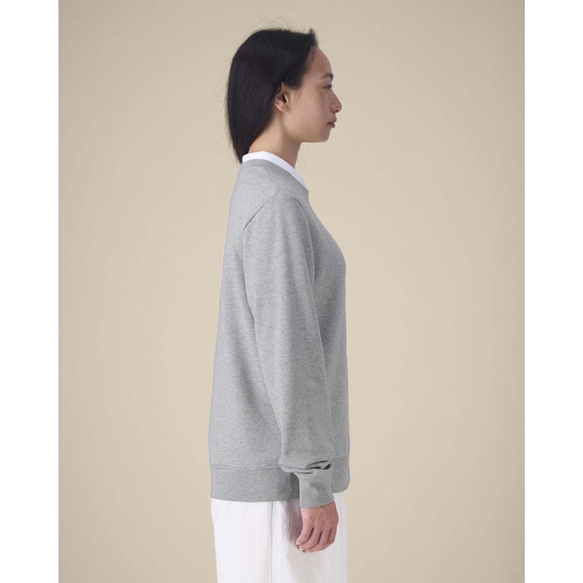 Hanorac la baza gâtului pentru femei Stella Thinker Heather Grey 3XL