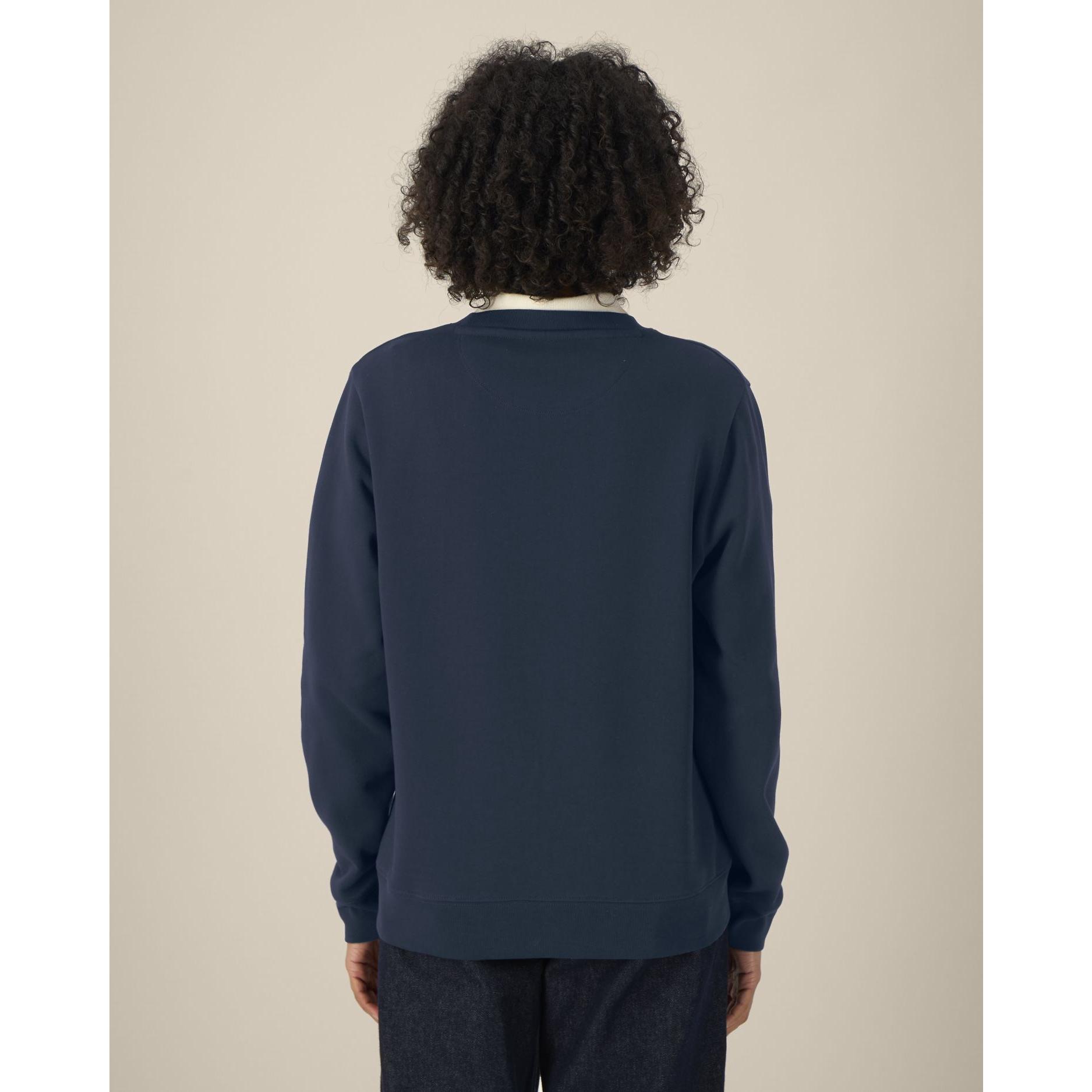 Hanorac la baza gâtului pentru femei Stella Thinker French Navy 3XL