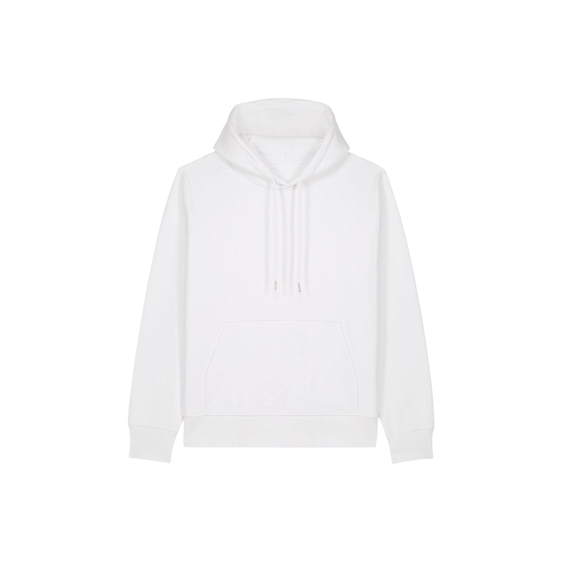 Hanorac cu glugă unisex Gamechanger White L