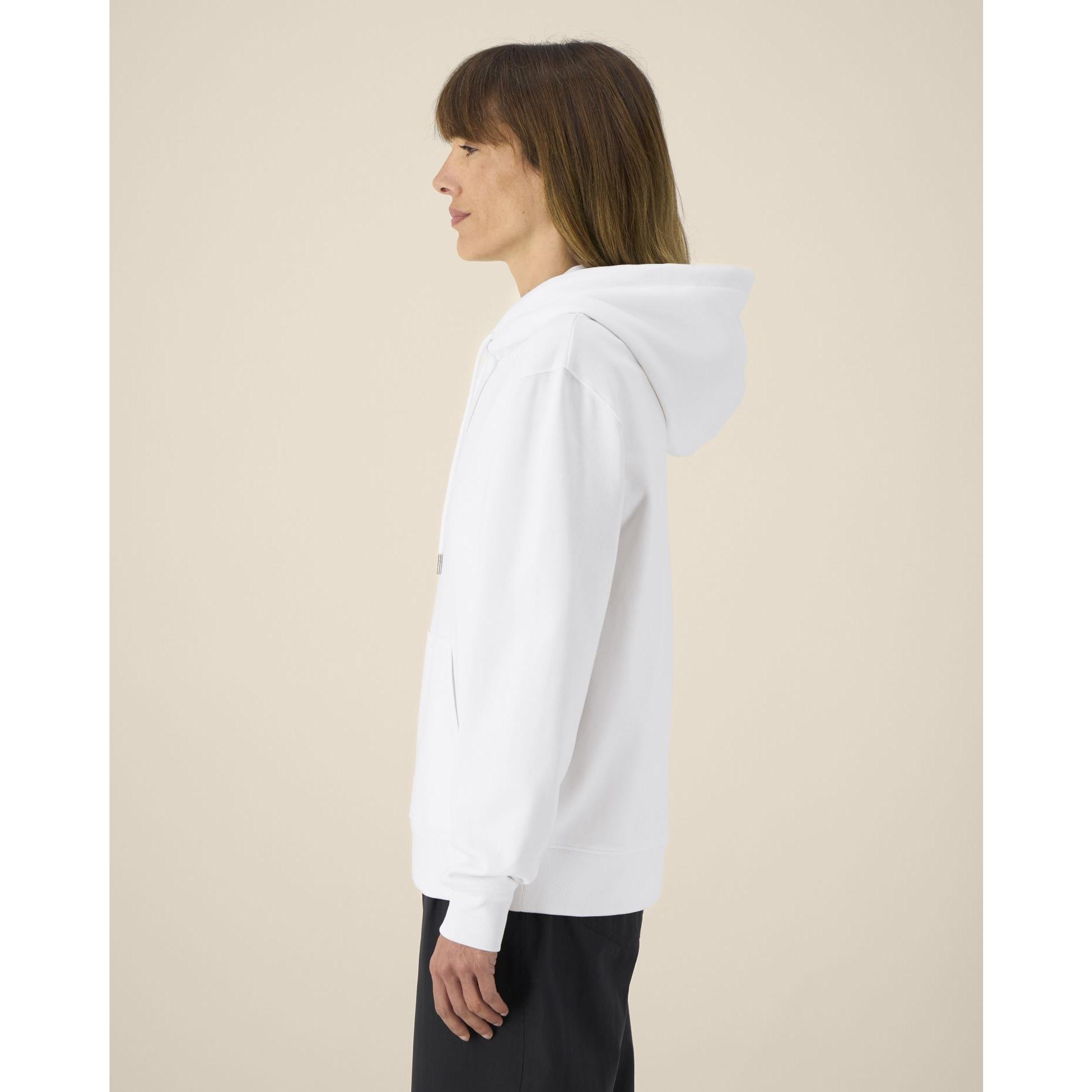Hanorac cu glugă unisex Gamechanger White 4XL