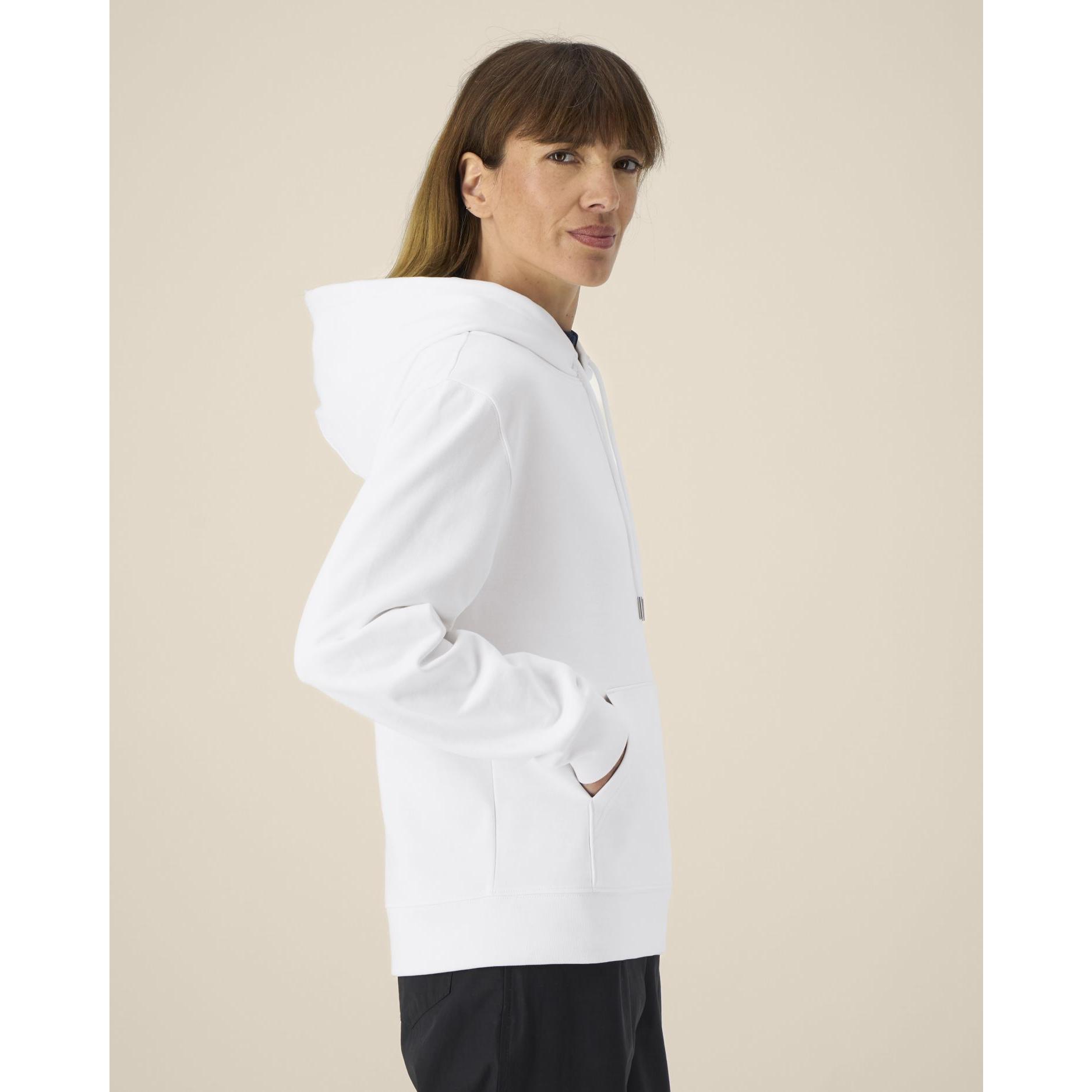 Hanorac cu glugă unisex Gamechanger White 4XL