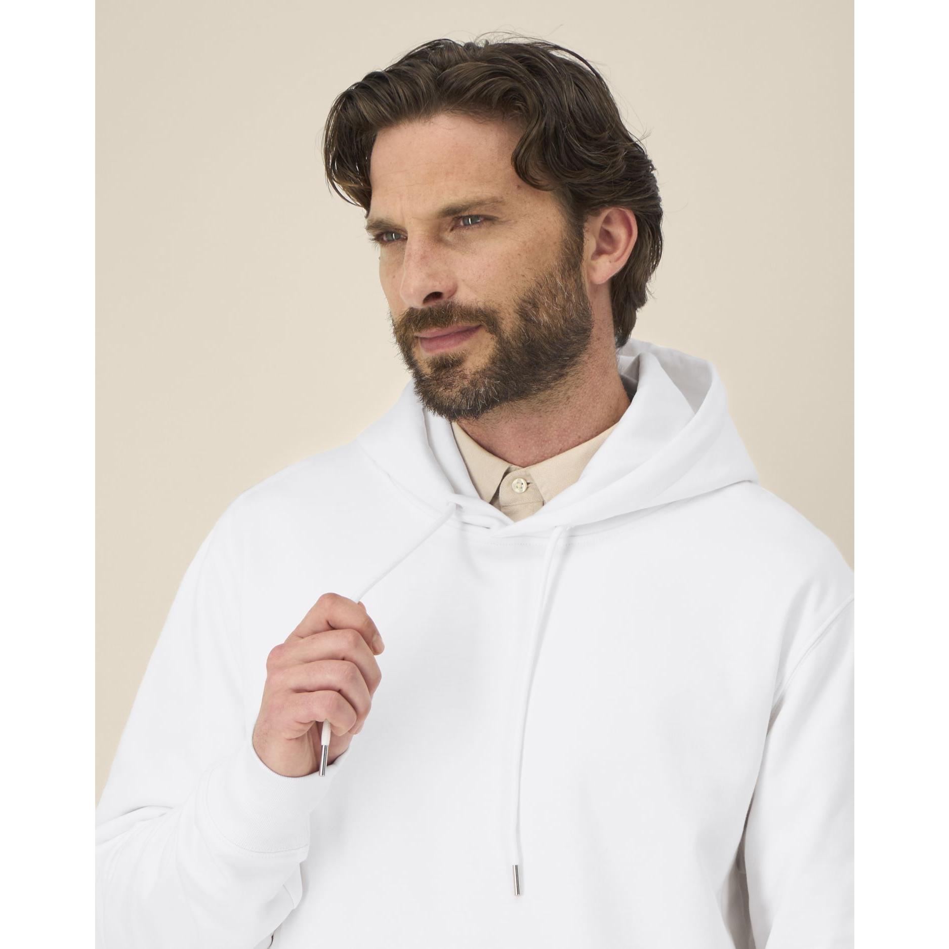 Hanorac cu glugă unisex Gamechanger White 4XL