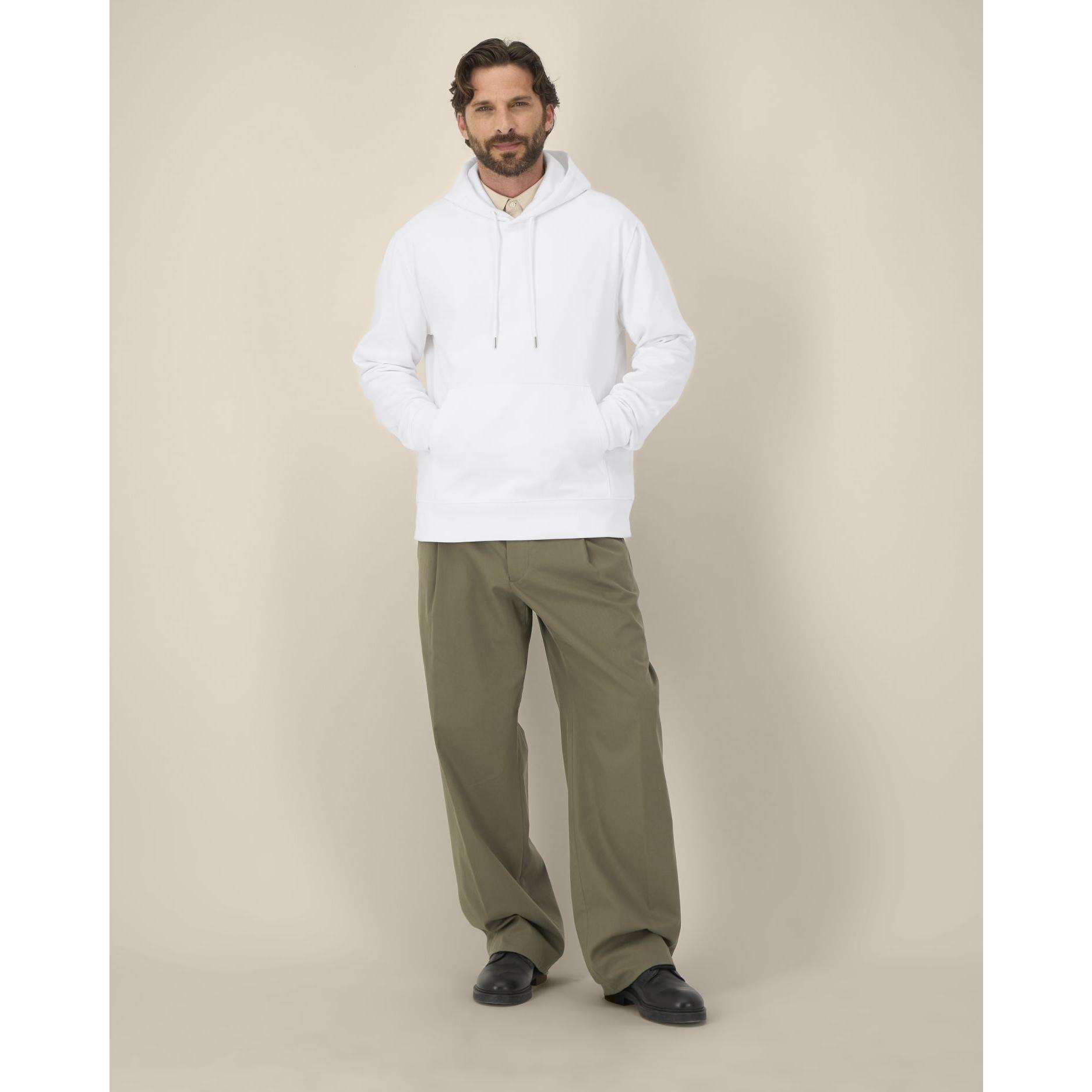 Hanorac cu glugă unisex Gamechanger White 4XL