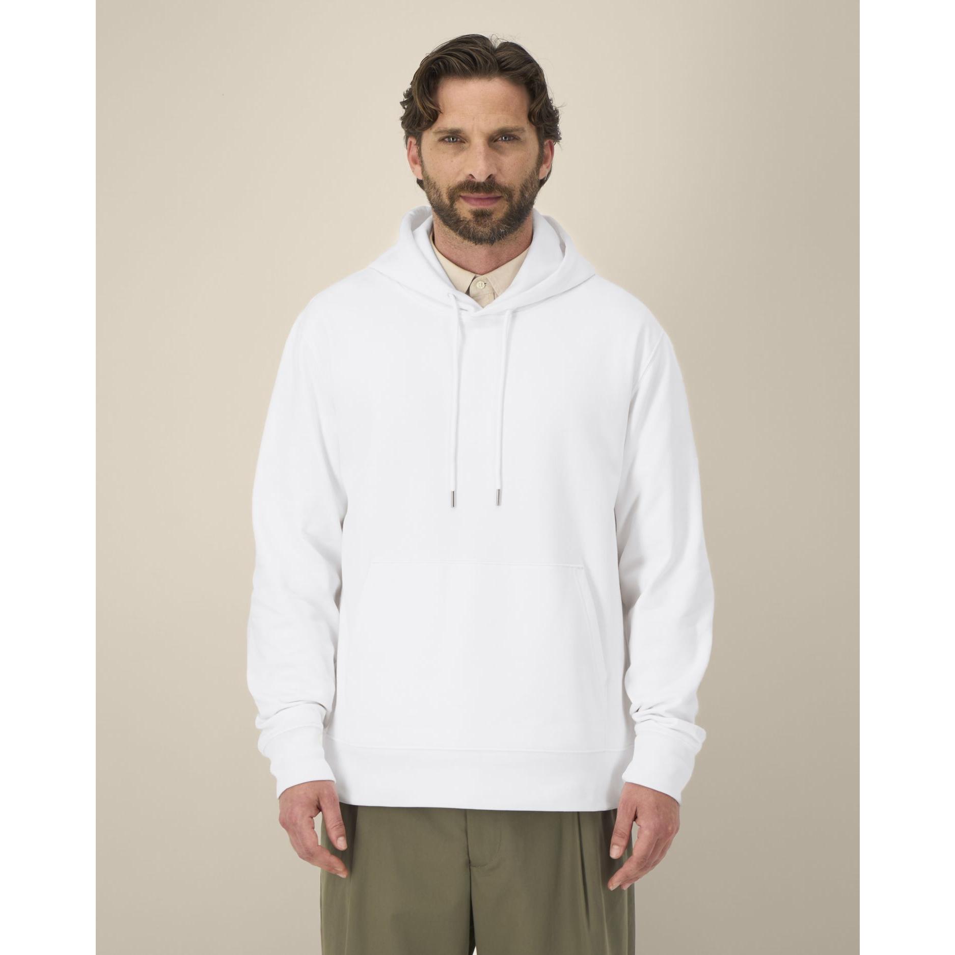 Hanorac cu glugă unisex Gamechanger White 4XL