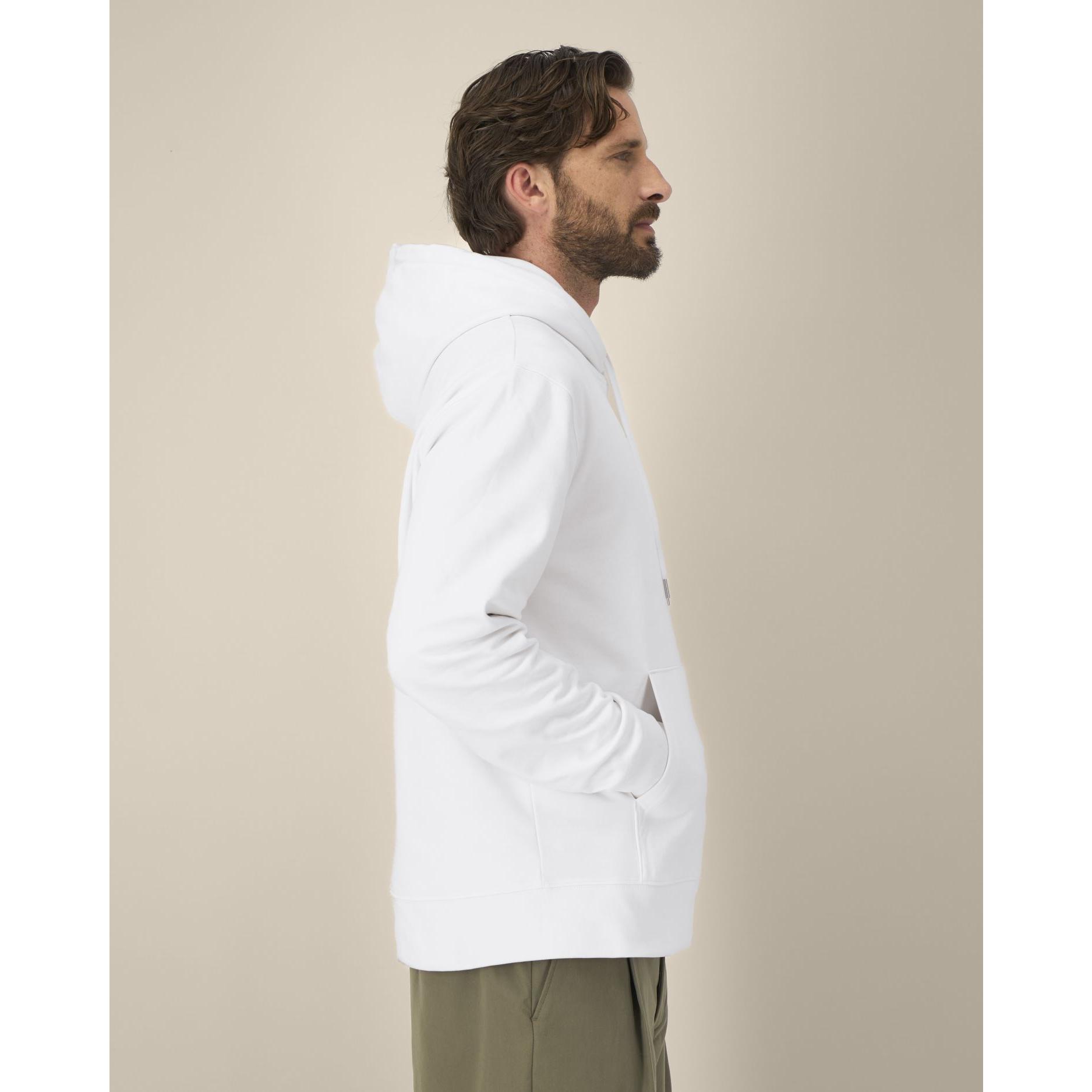 Hanorac cu glugă unisex Gamechanger White 4XL