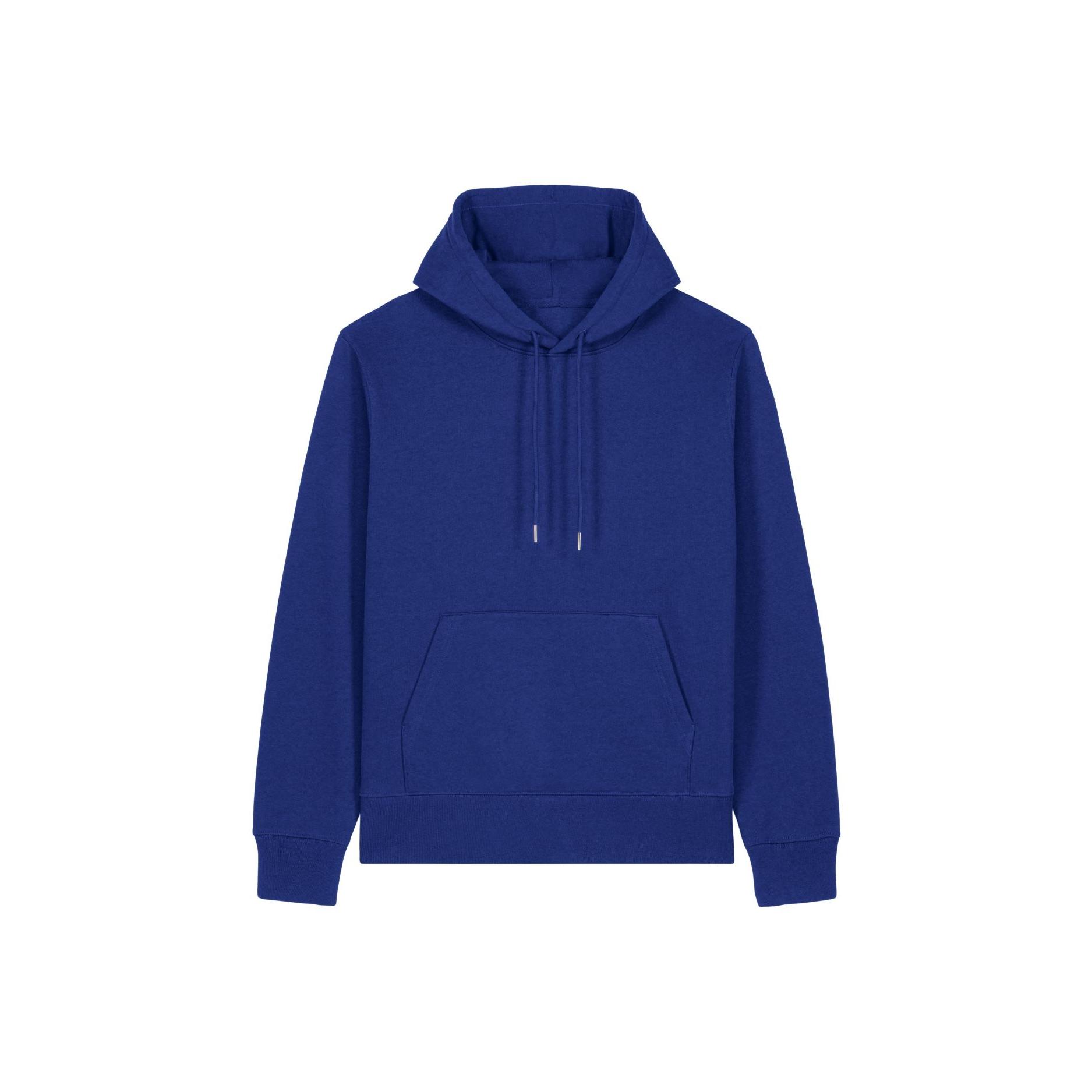Hanorac cu glugă unisex Gamechanger Worker Blue L