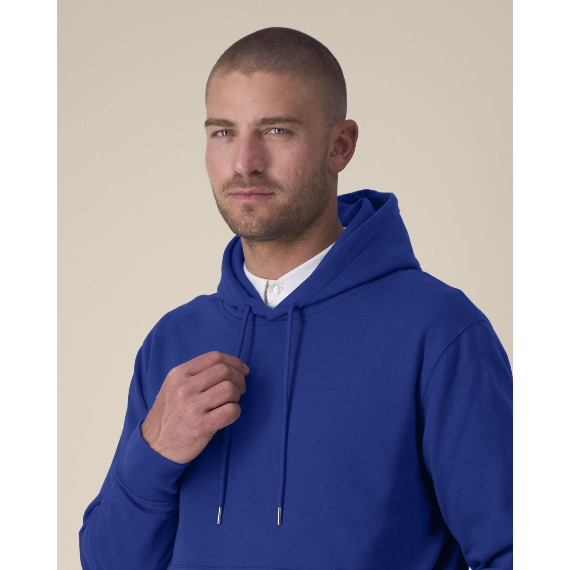 Hanorac cu glugă unisex Gamechanger Worker Blue 4XL
