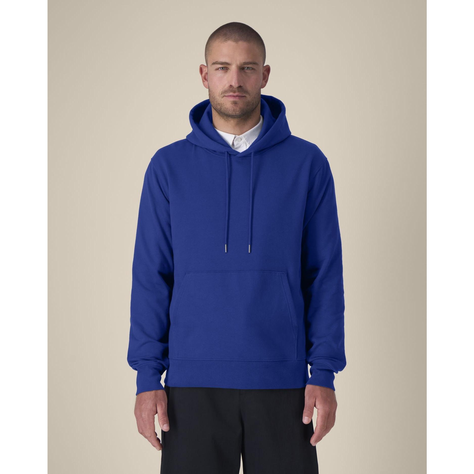Hanorac cu glugă unisex Gamechanger Worker Blue 4XL