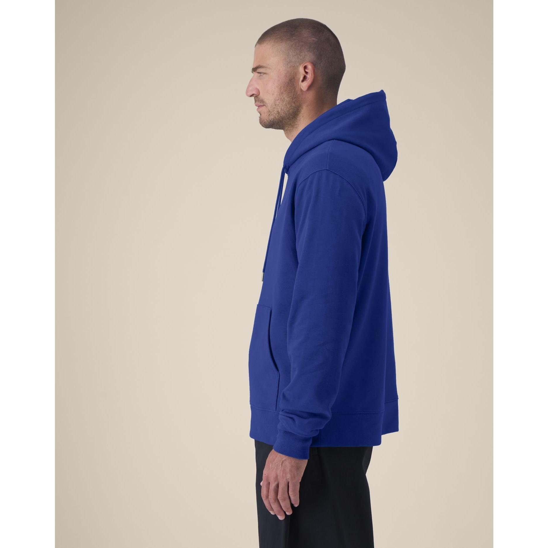 Hanorac cu glugă unisex Gamechanger Worker Blue 4XL