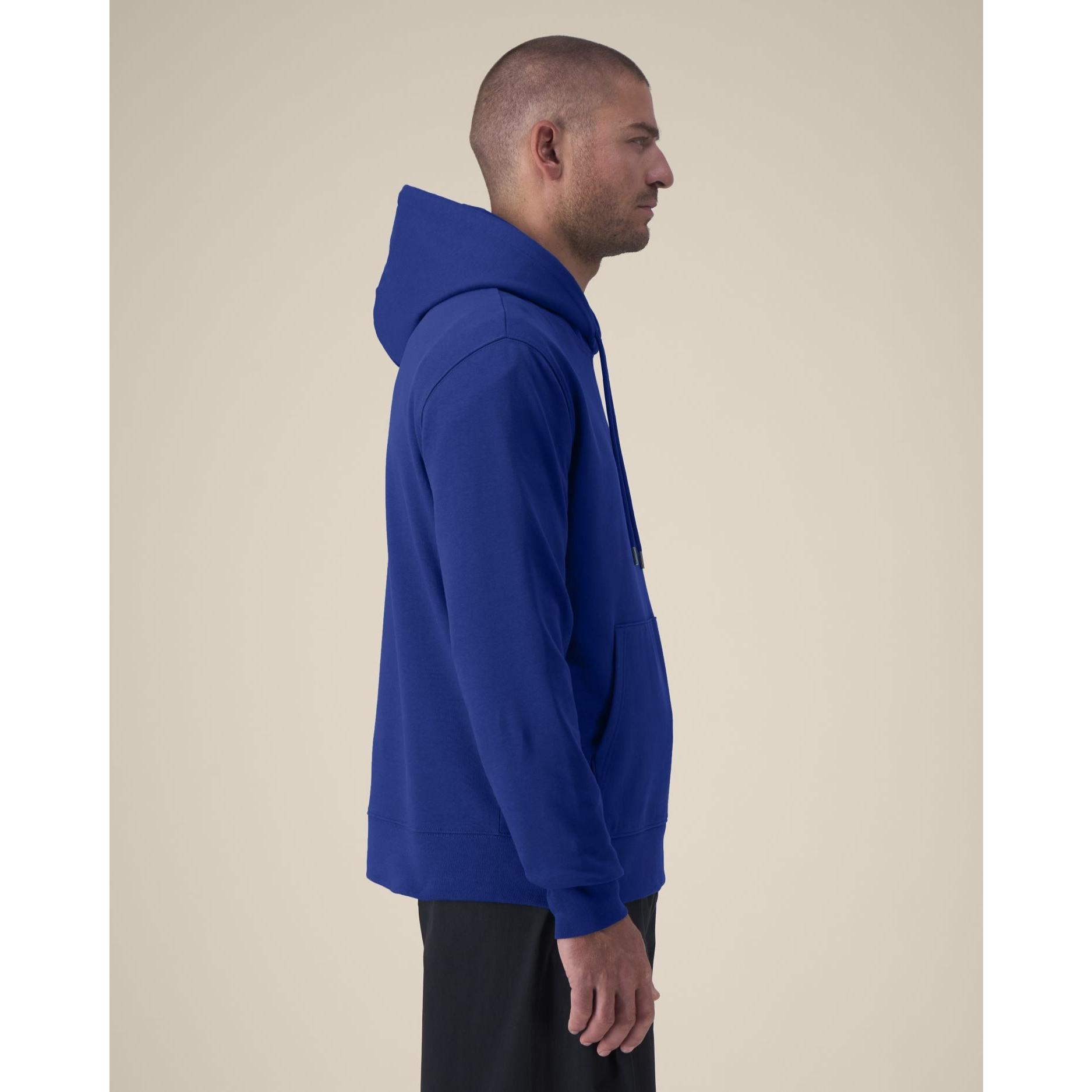 Hanorac cu glugă unisex Gamechanger Worker Blue 4XL