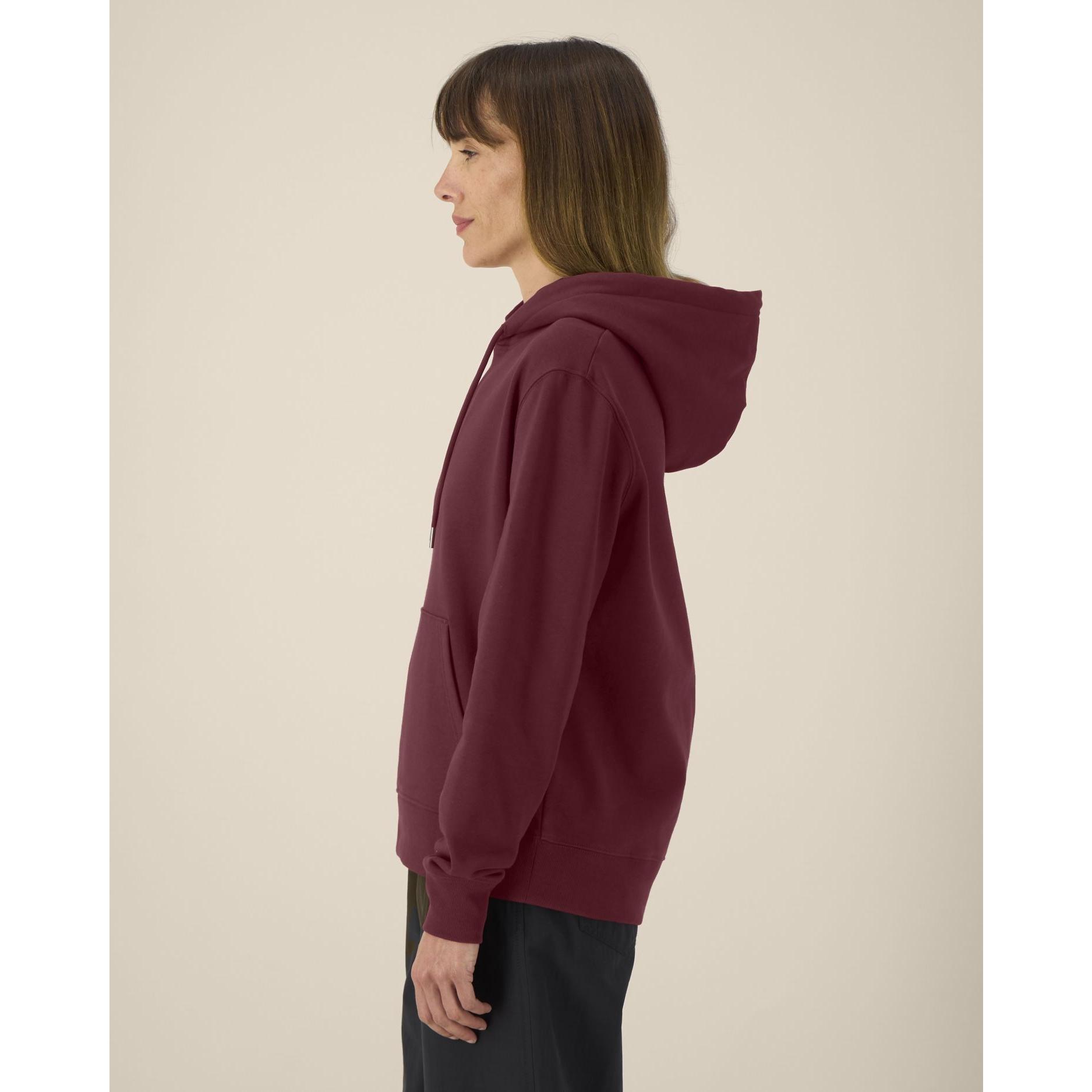 Hanorac cu glugă unisex Gamechanger Burgundy 5XL
