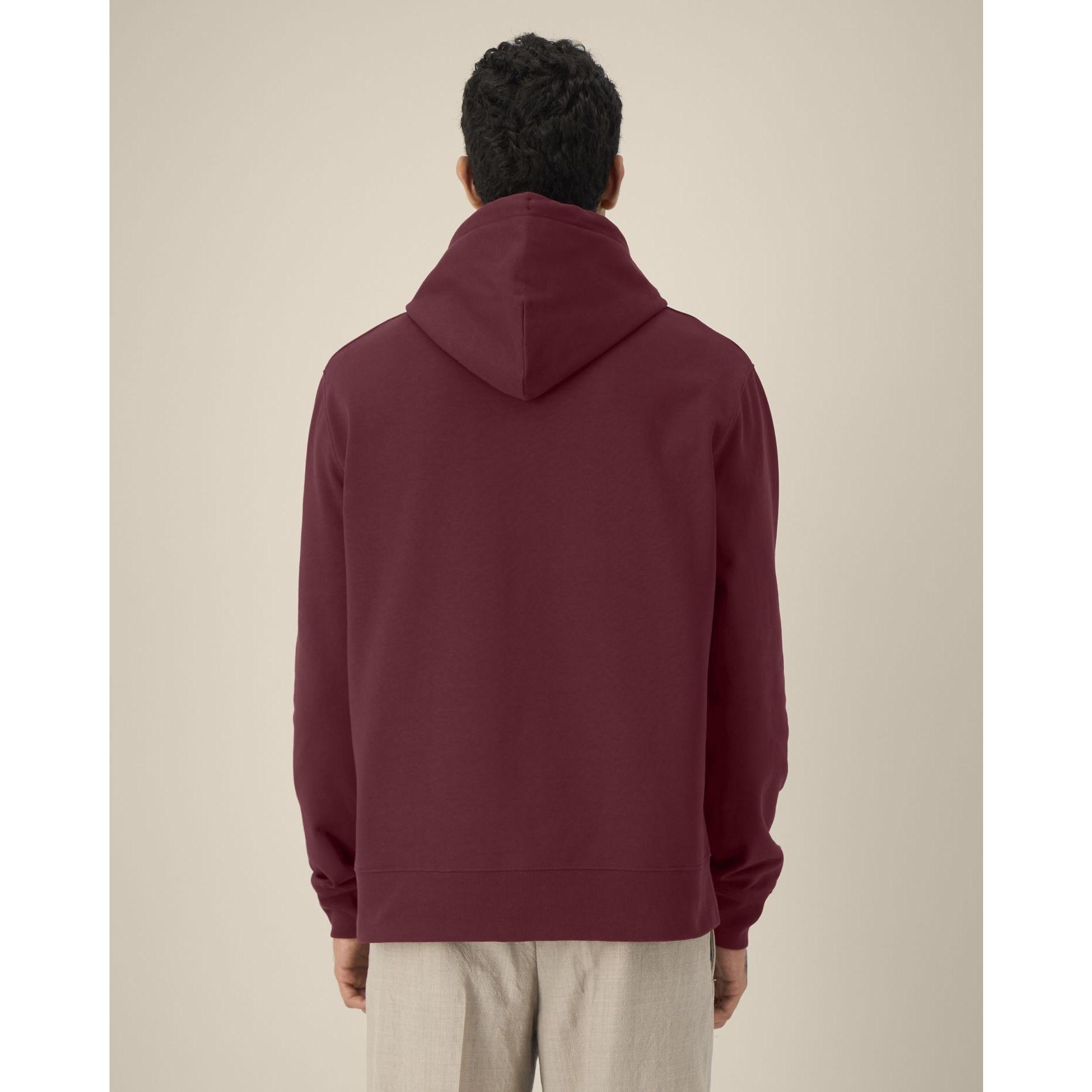 Hanorac cu glugă unisex Gamechanger Burgundy 5XL