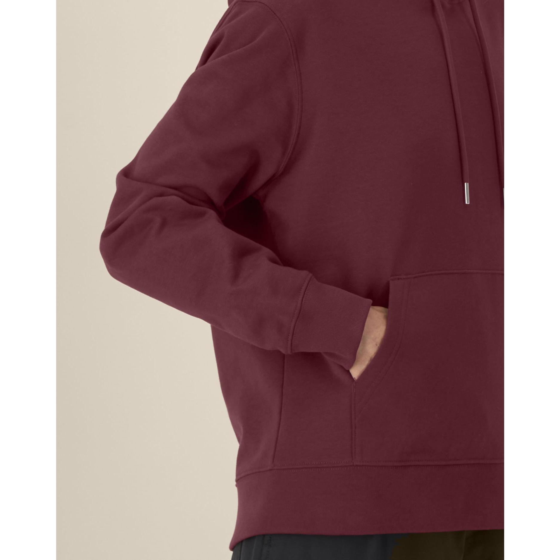 Hanorac cu glugă unisex Gamechanger Burgundy 5XL