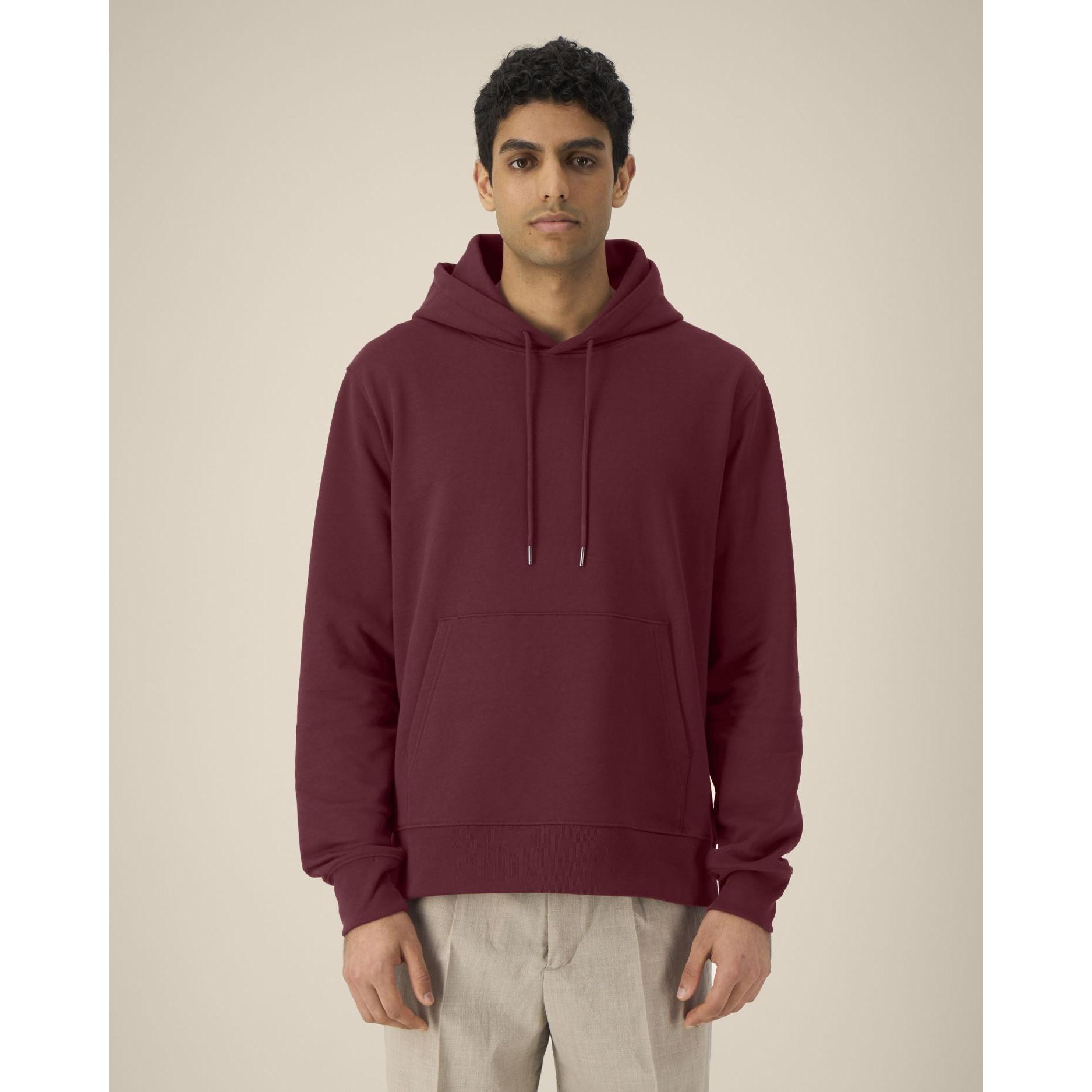 Hanorac cu glugă unisex Gamechanger Burgundy 5XL