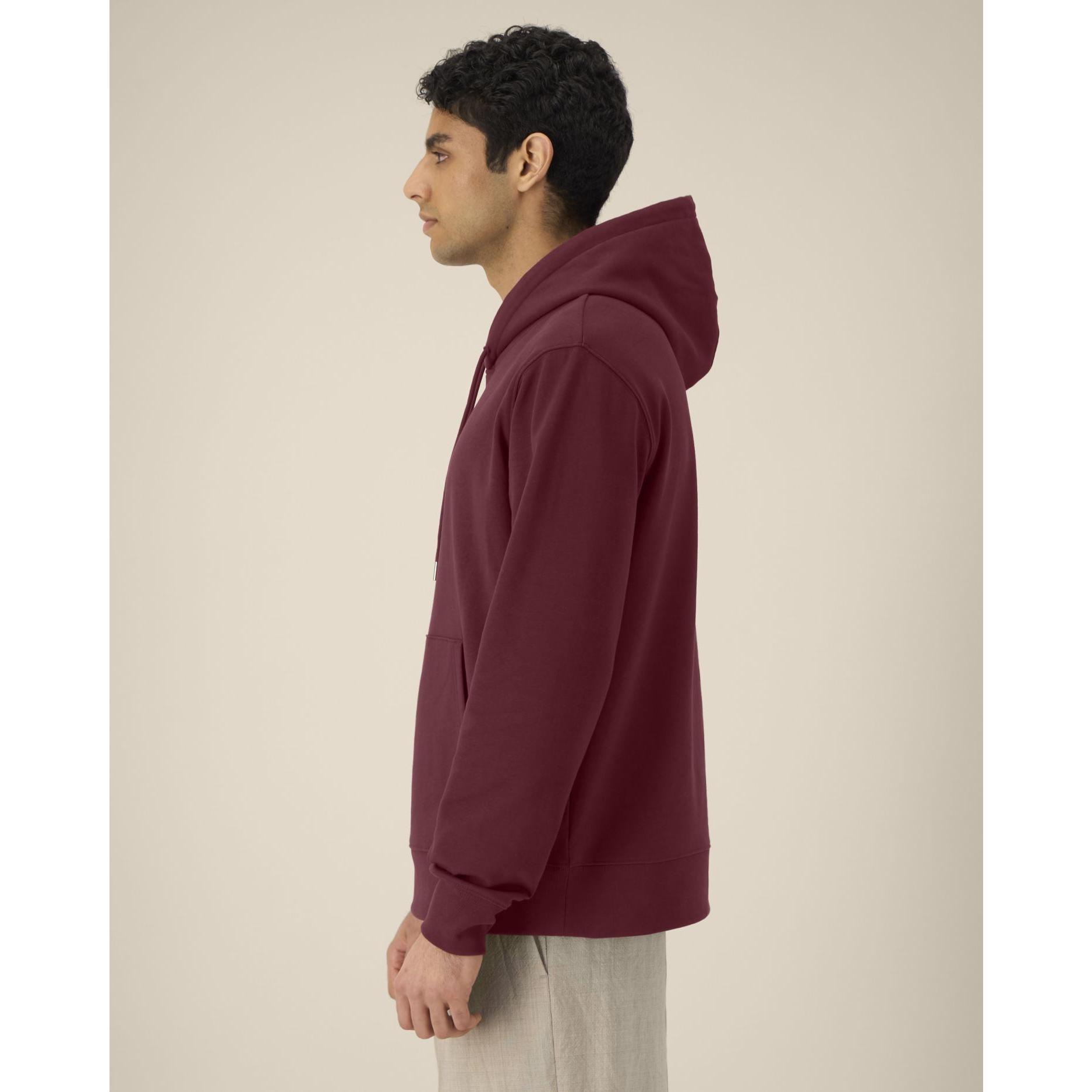 Hanorac cu glugă unisex Gamechanger Burgundy 5XL