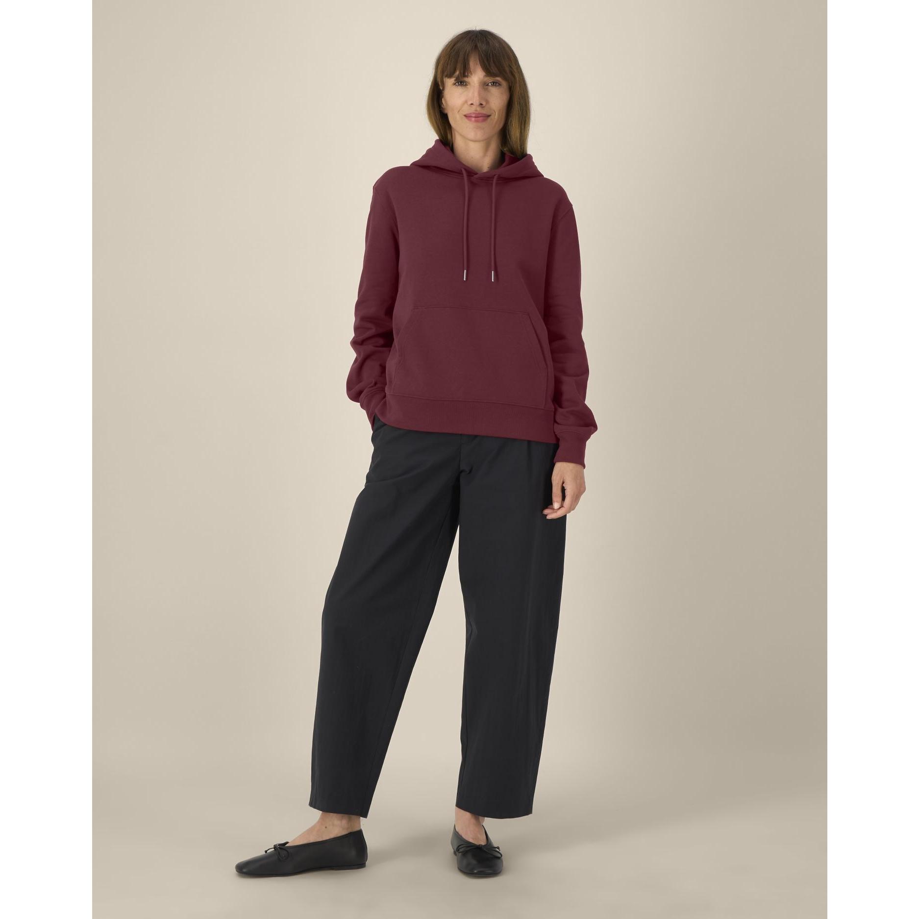 Hanorac cu glugă unisex Gamechanger Burgundy 5XL