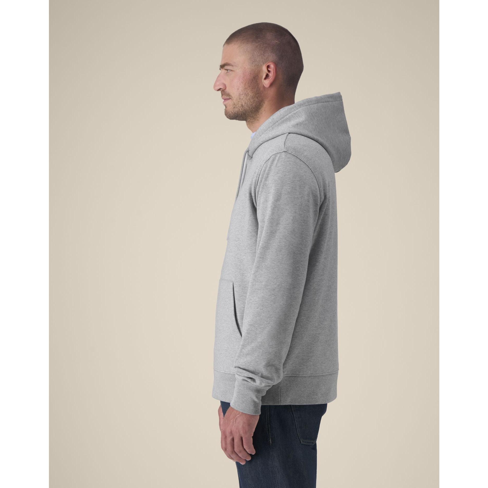 Hanorac cu glugă unisex Gamechanger Heather Grey 4XL