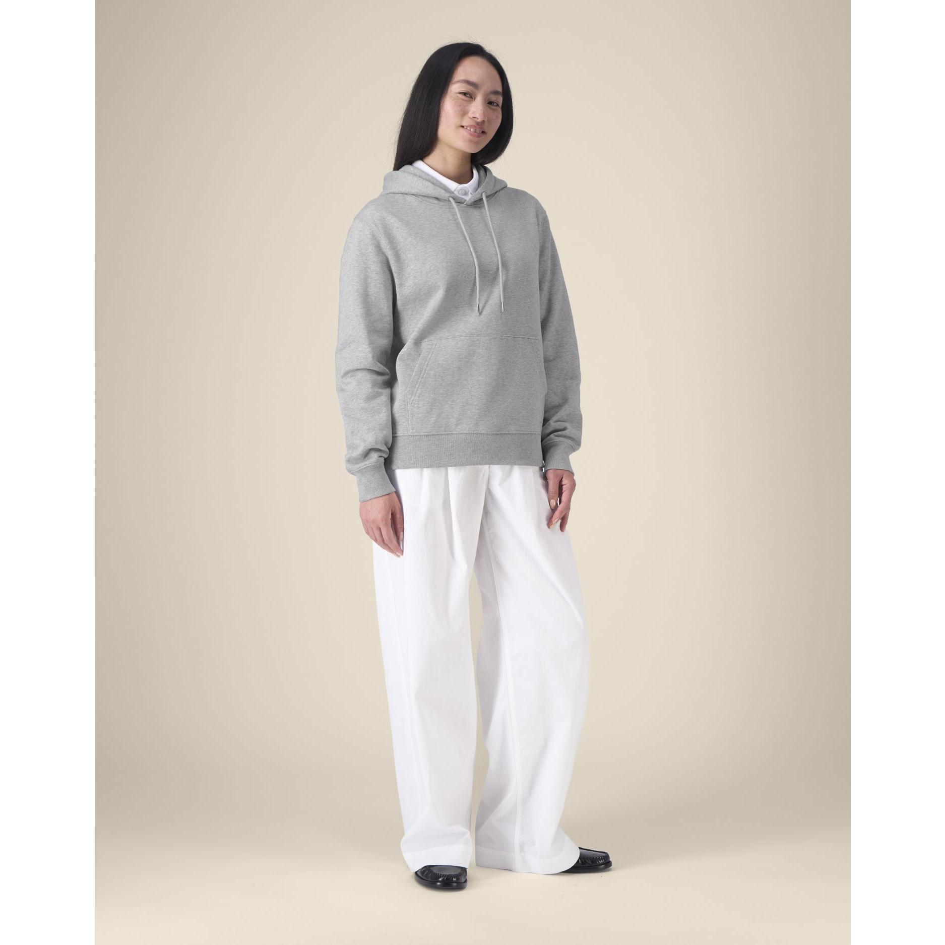 Hanorac cu glugă unisex Gamechanger Heather Grey 4XL