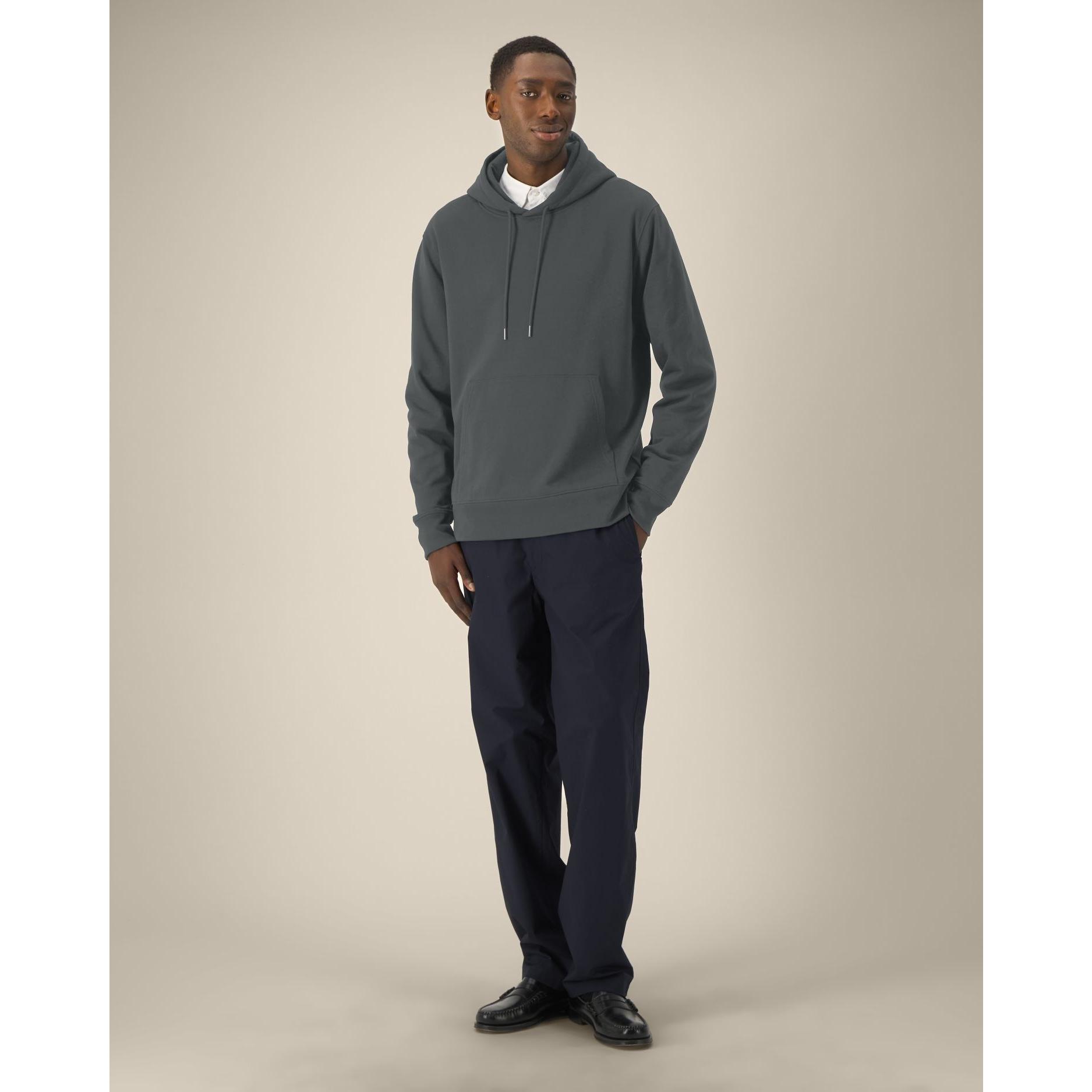 Hanorac cu glugă unisex Gamechanger Anthracite 4XL