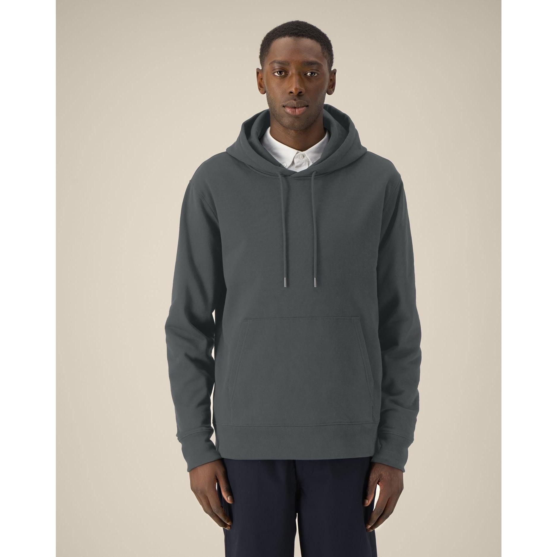 Hanorac cu glugă unisex Gamechanger Anthracite 4XL