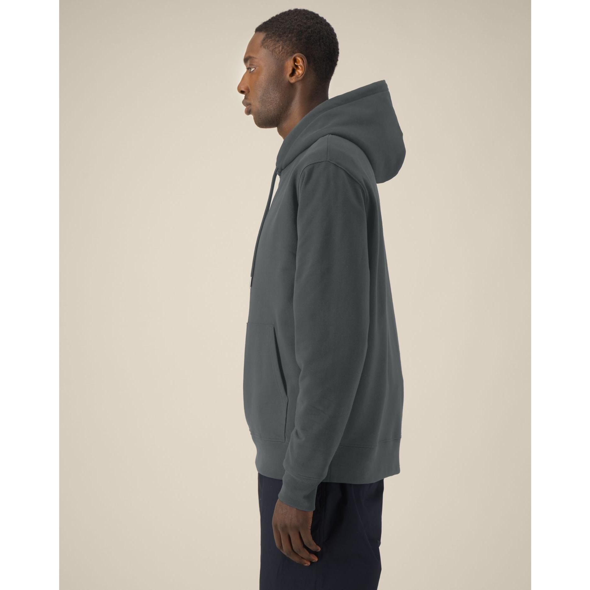 Hanorac cu glugă unisex Gamechanger Anthracite 4XL