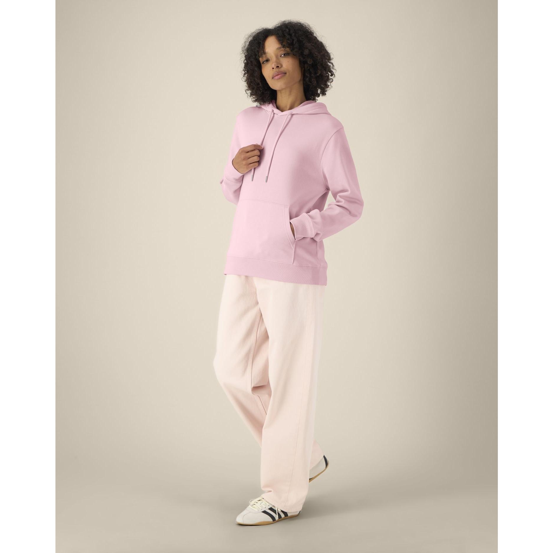 Hanorac cu glugă pentru femei Stella Gamechanger Cotton Pink 3XL