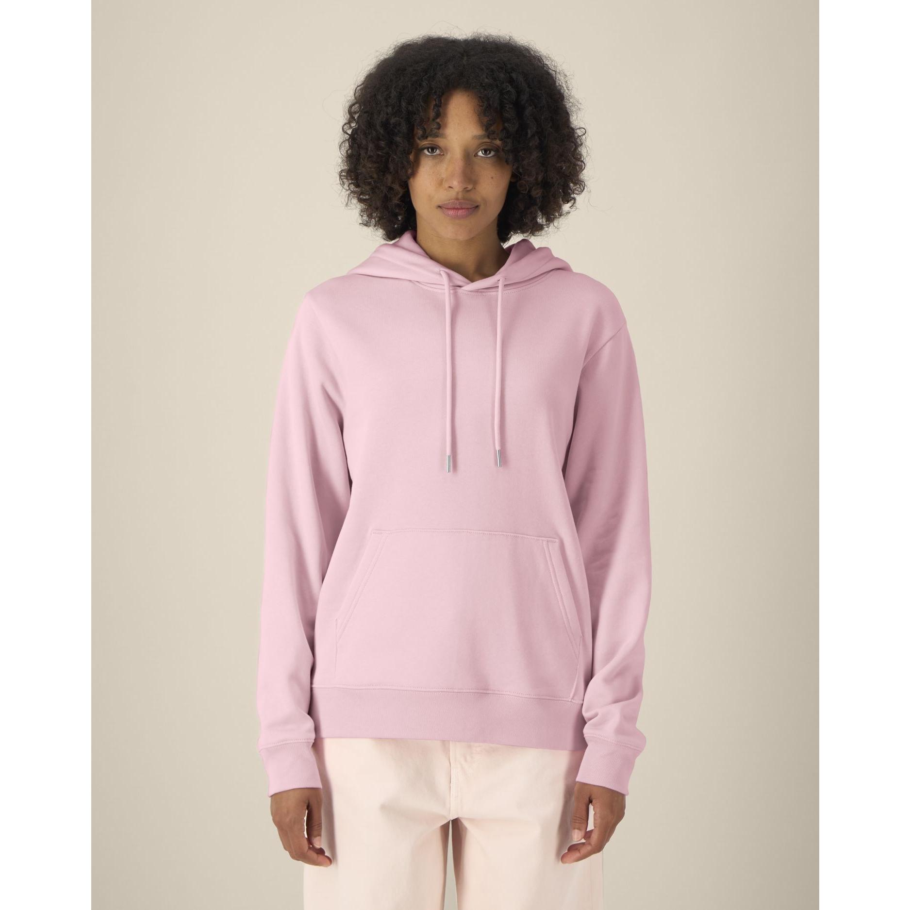 Hanorac cu glugă pentru femei Stella Gamechanger Cotton Pink 3XL