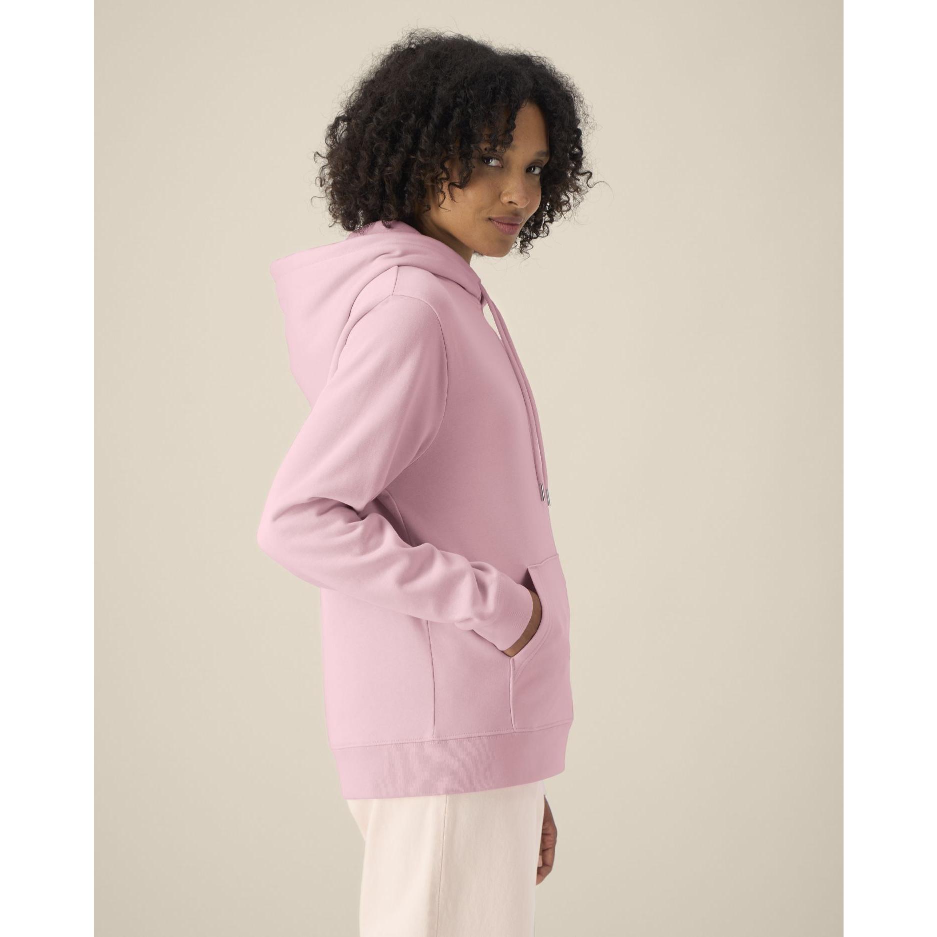 Hanorac cu glugă pentru femei Stella Gamechanger Cotton Pink 3XL