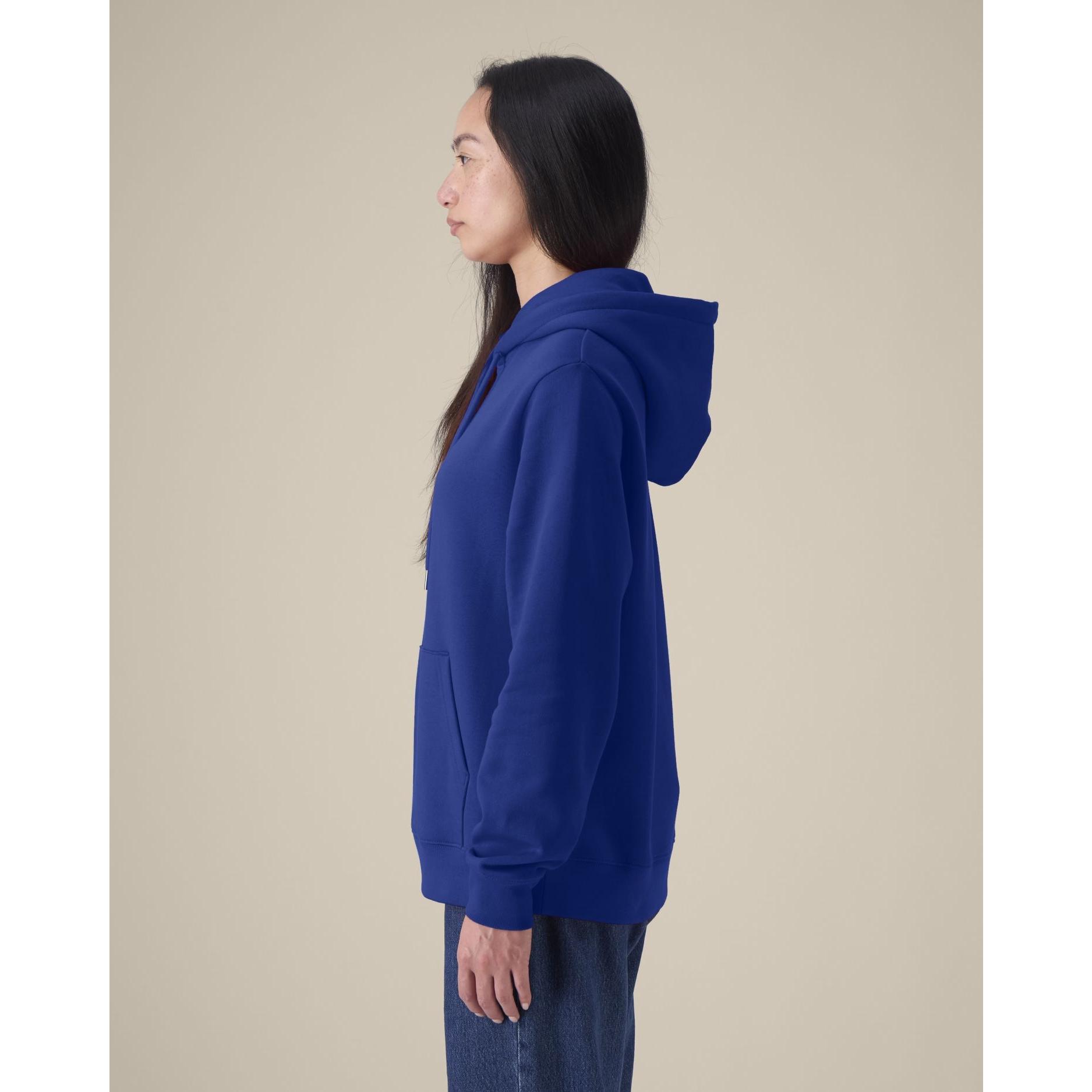 Hanorac cu glugă pentru femei Stella Gamechanger Worker Blue 3XL