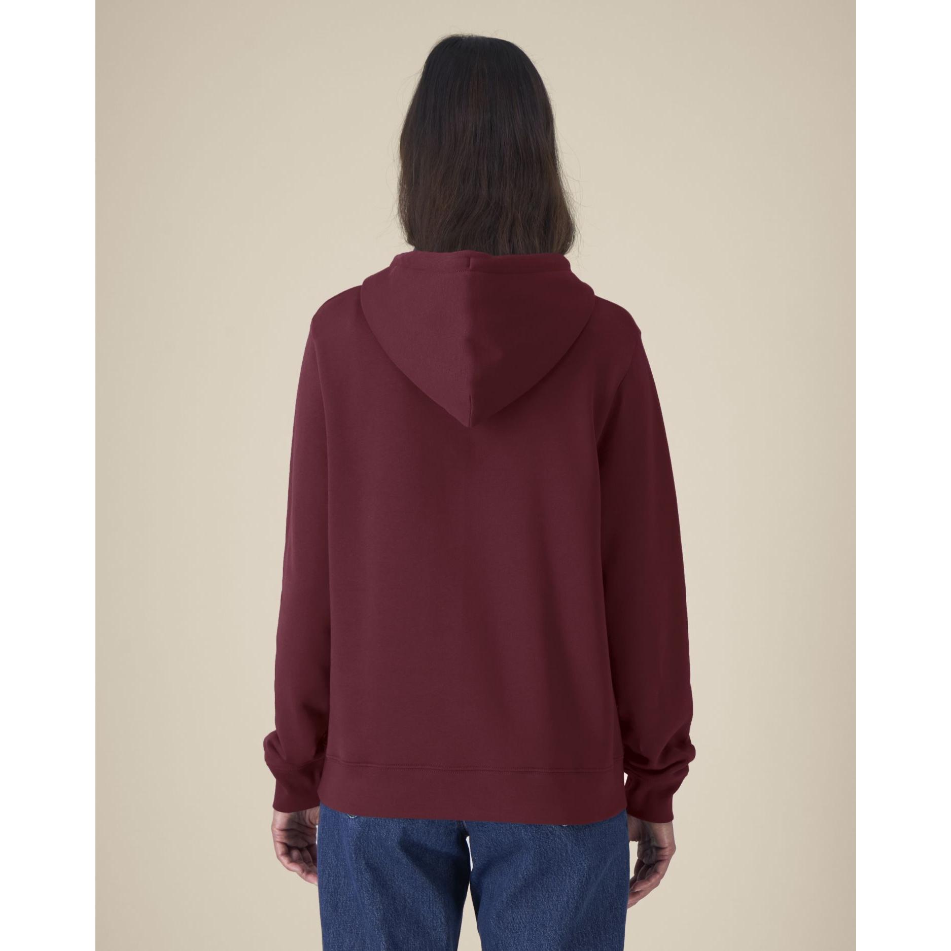 Hanorac cu glugă pentru femei Stella Gamechanger Burgundy M