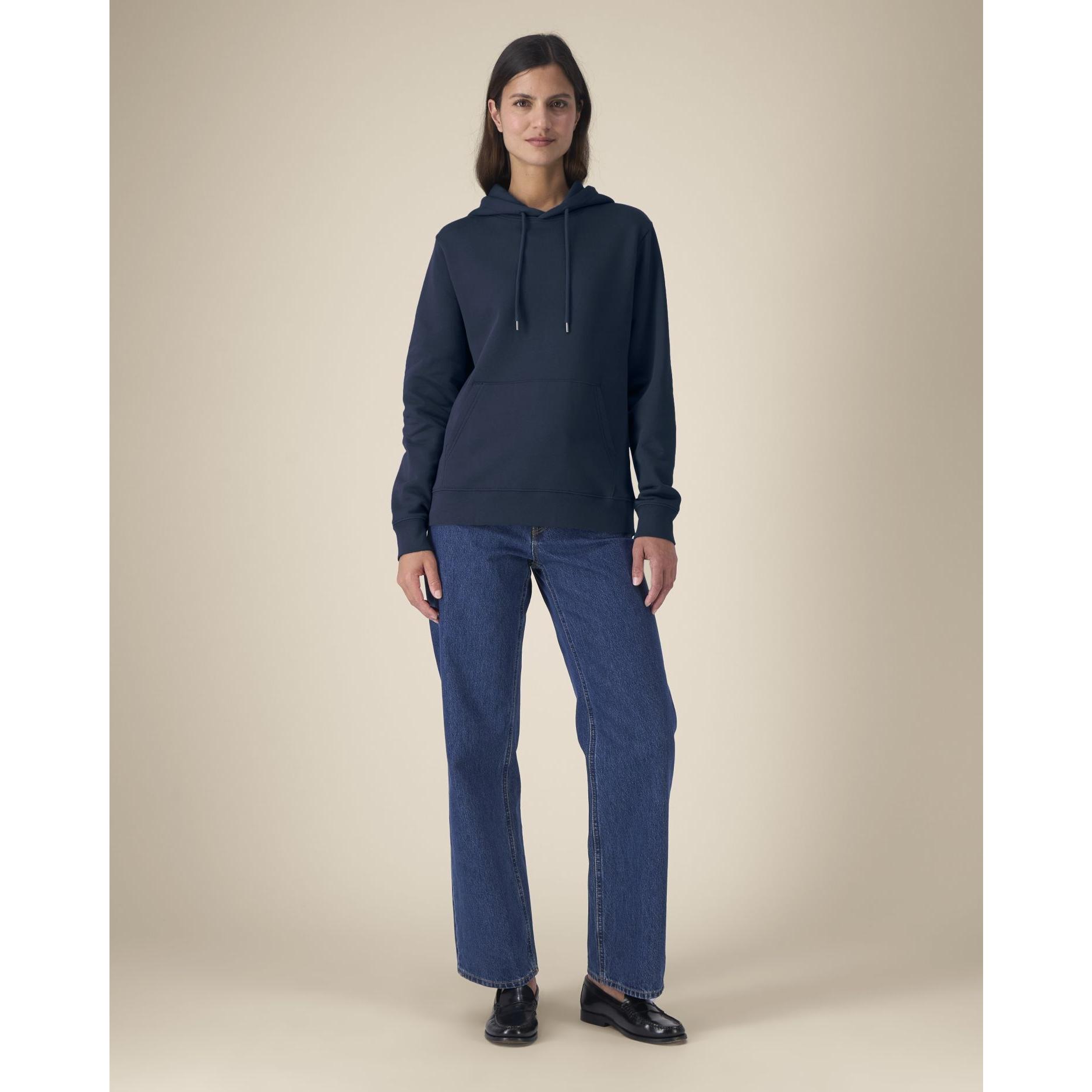 Hanorac cu glugă pentru femei Stella Gamechanger French Navy 3XL