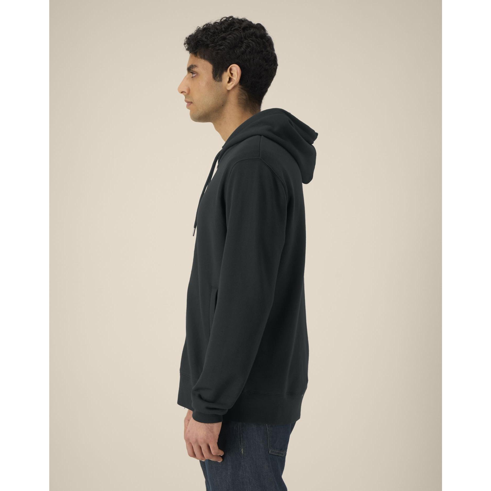 Hanorac cu fermoar unisex Astor Black 2XS