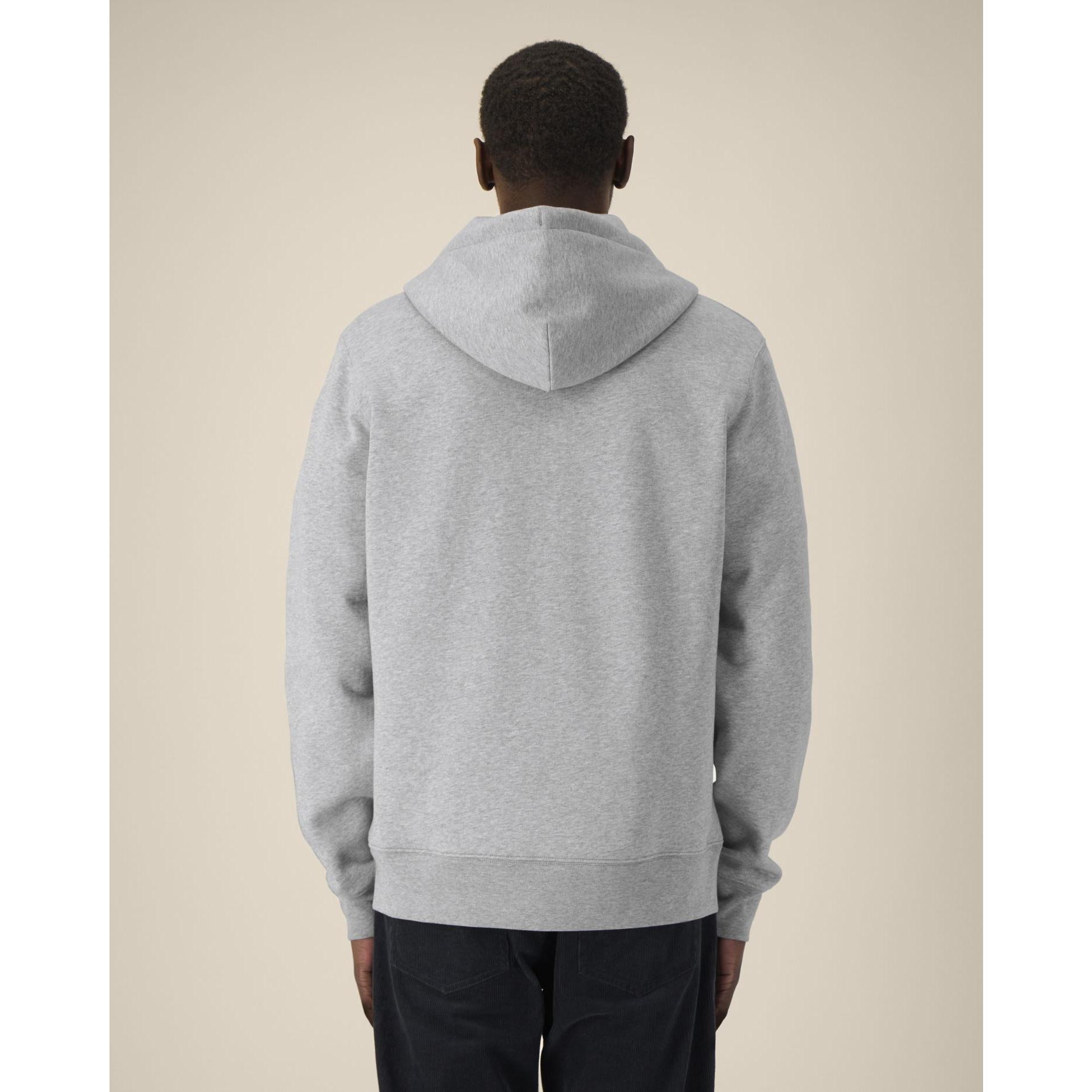 Hanorac cu fermoar unisex Astor Heather Grey 2XS