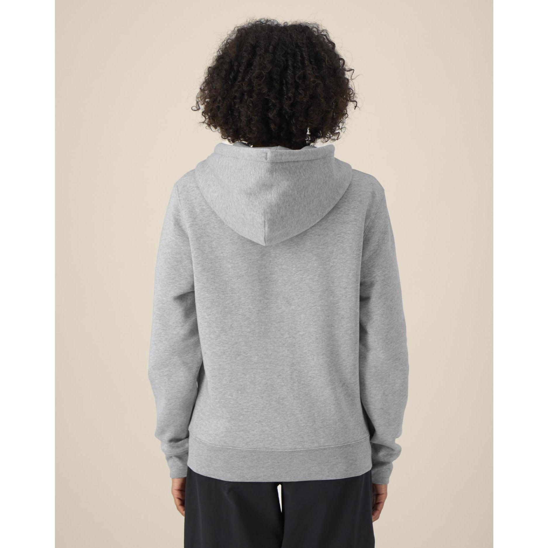 Hanorac cu fermoar unisex Astor Heather Grey 2XS