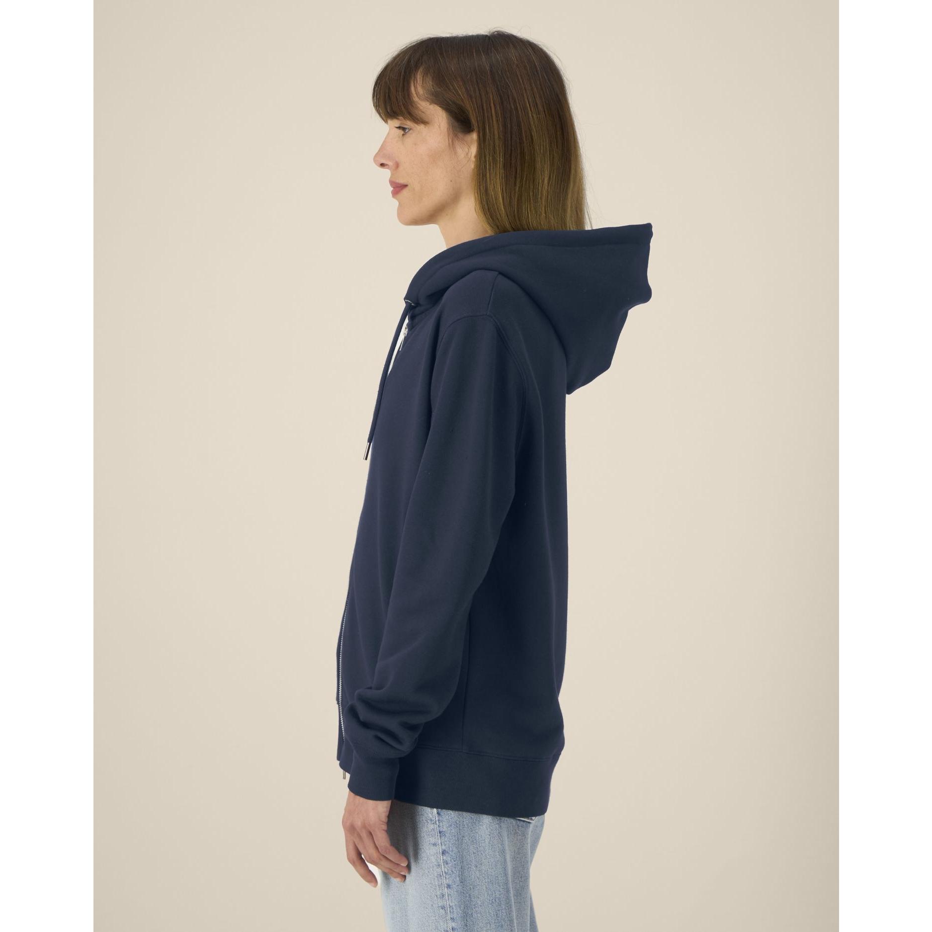 Hanorac cu fermoar unisex Astor French Navy 3XL