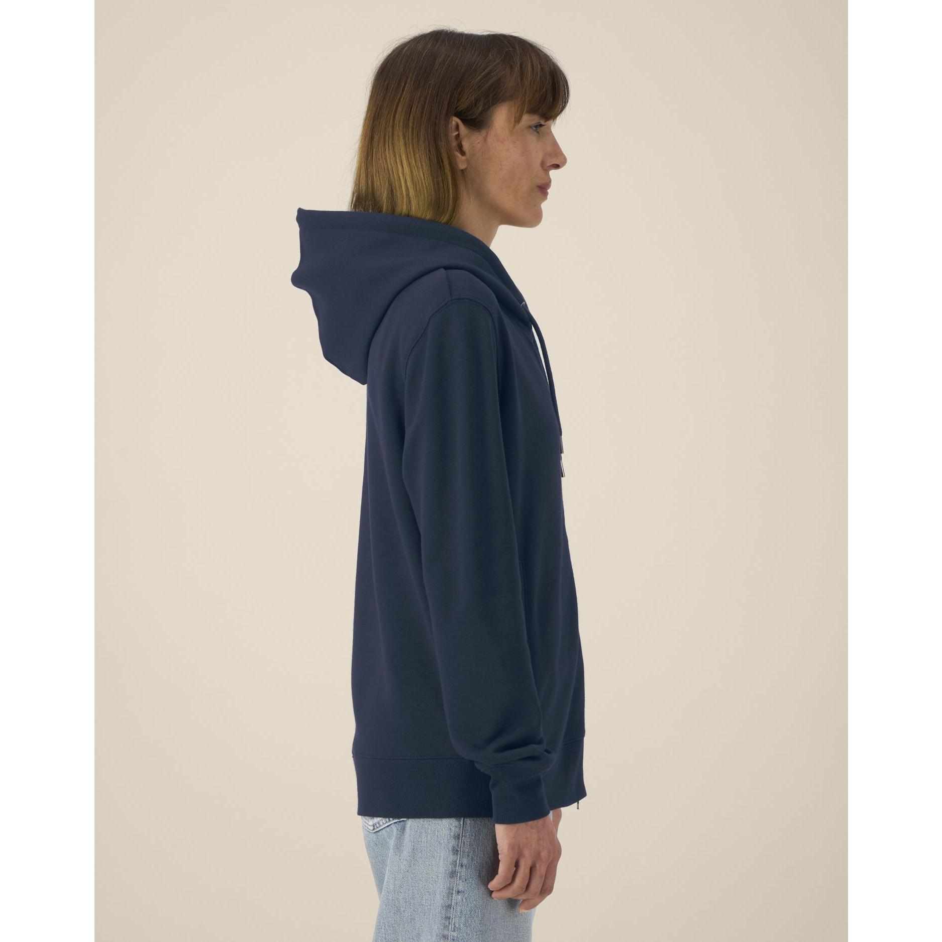 Hanorac cu fermoar unisex Astor French Navy 3XL